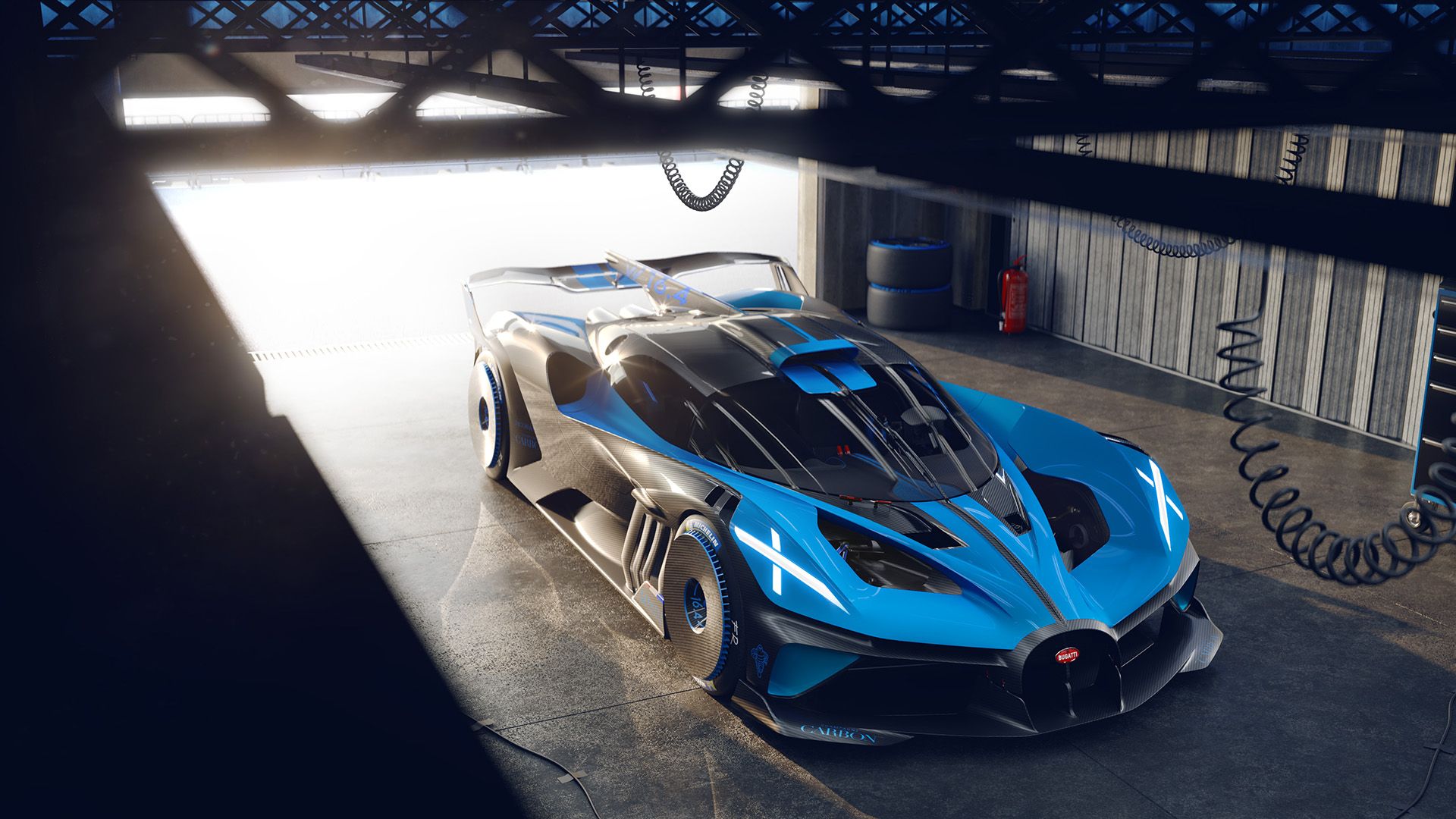 Bugatti Bolide Is An 1825 HP Lightweight Track Monster