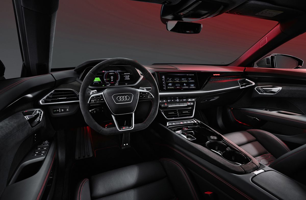 Audi Reveals Its Porsche Powered E Tron GT