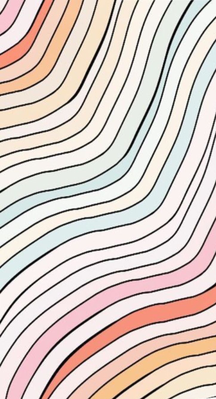 Colorful Wavy Lines Wallpapers - Wallpaper Cave