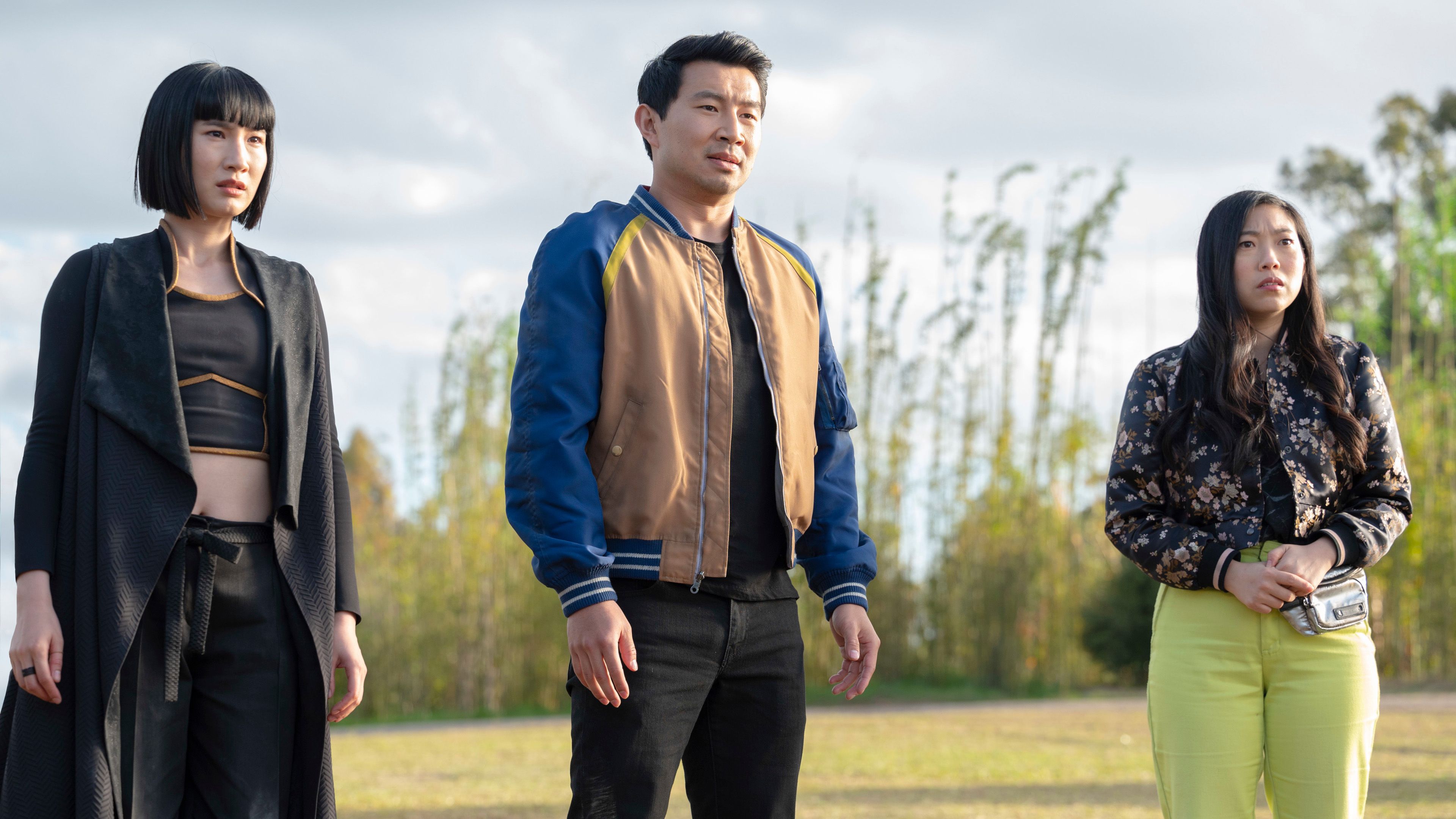 Awkwafina Meng'er Zhang Shang Chi Simu Liu Xialing 4K HD Shang Chi And The Legend Of The Ten Rings Wallpaper