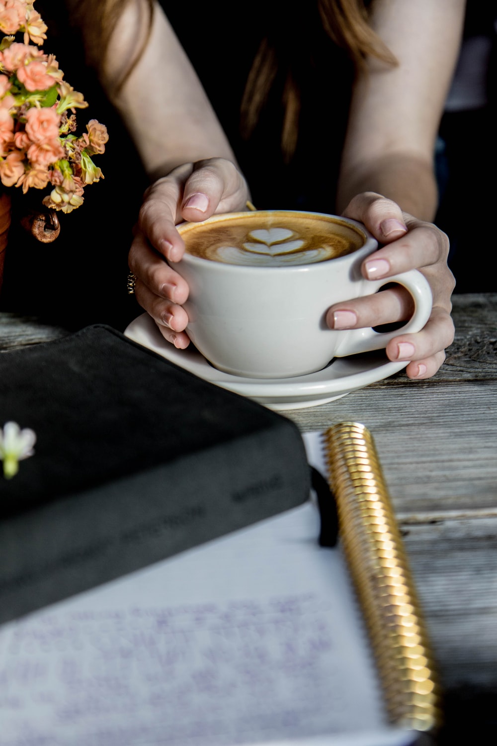 Girl With Coffee Picture. Download Free Image