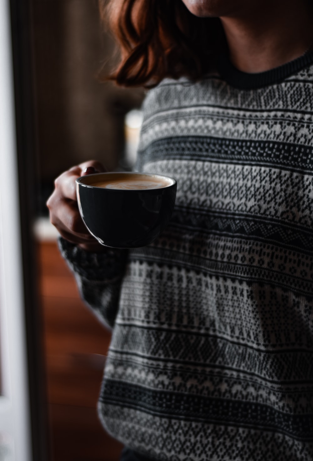 Girl Drinking Coffee Picture. Download Free Image