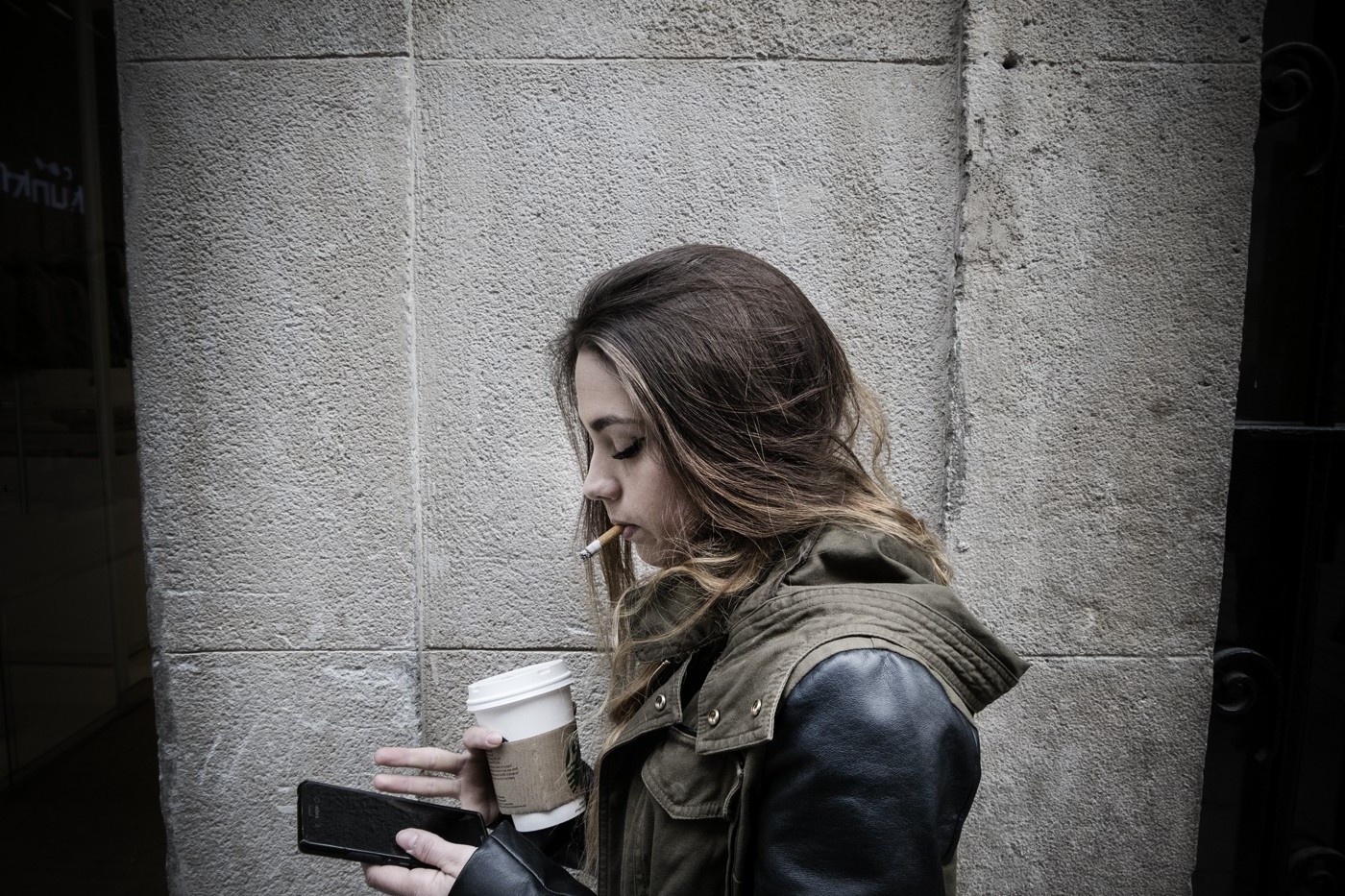 women, Coffee, Smoking Wallpaper HD / Desktop and Mobile Background