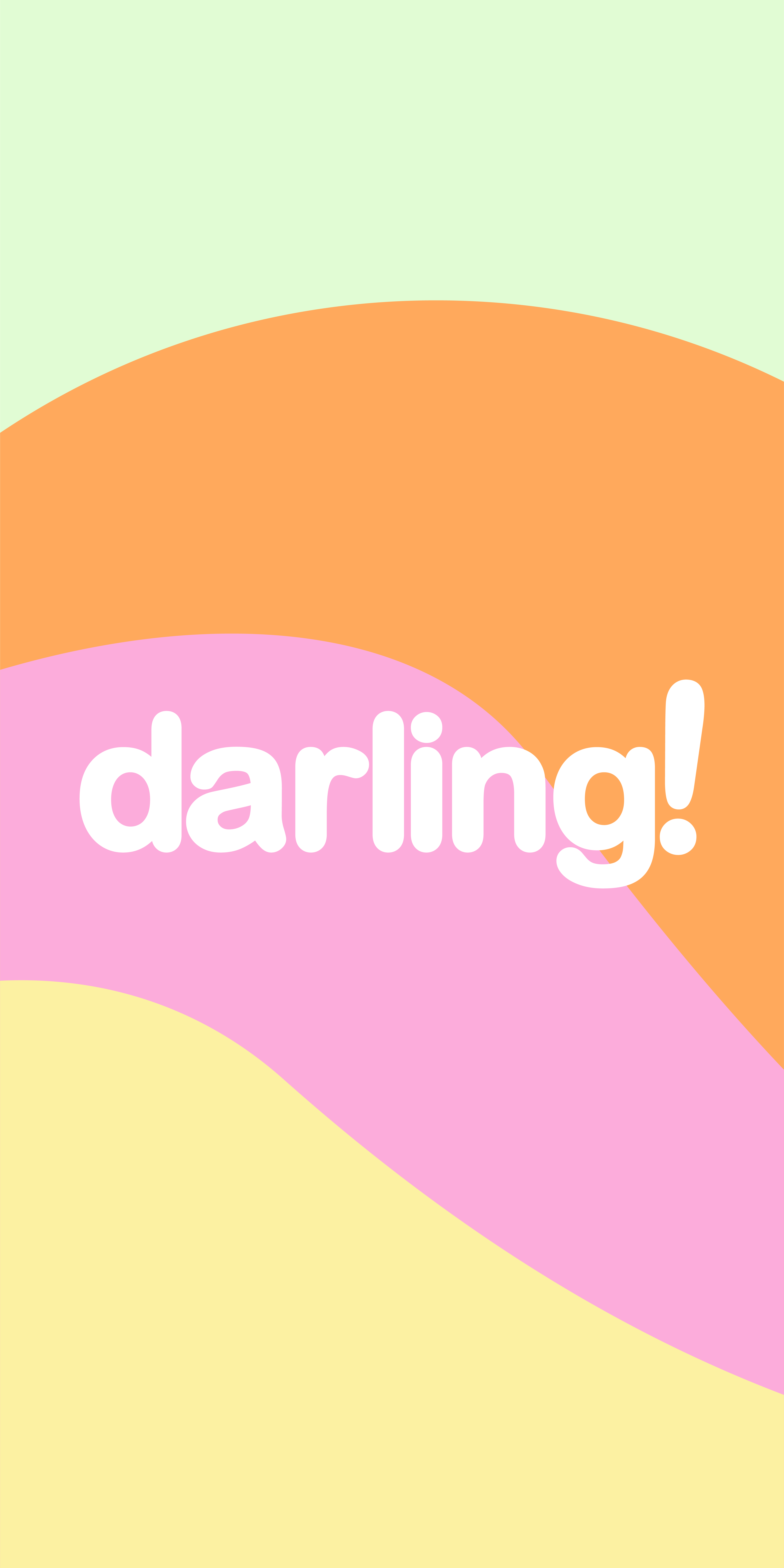 Funky Darling Phone Case. Pastel poster, Pastel wall decor, Danish pastel aesthetic