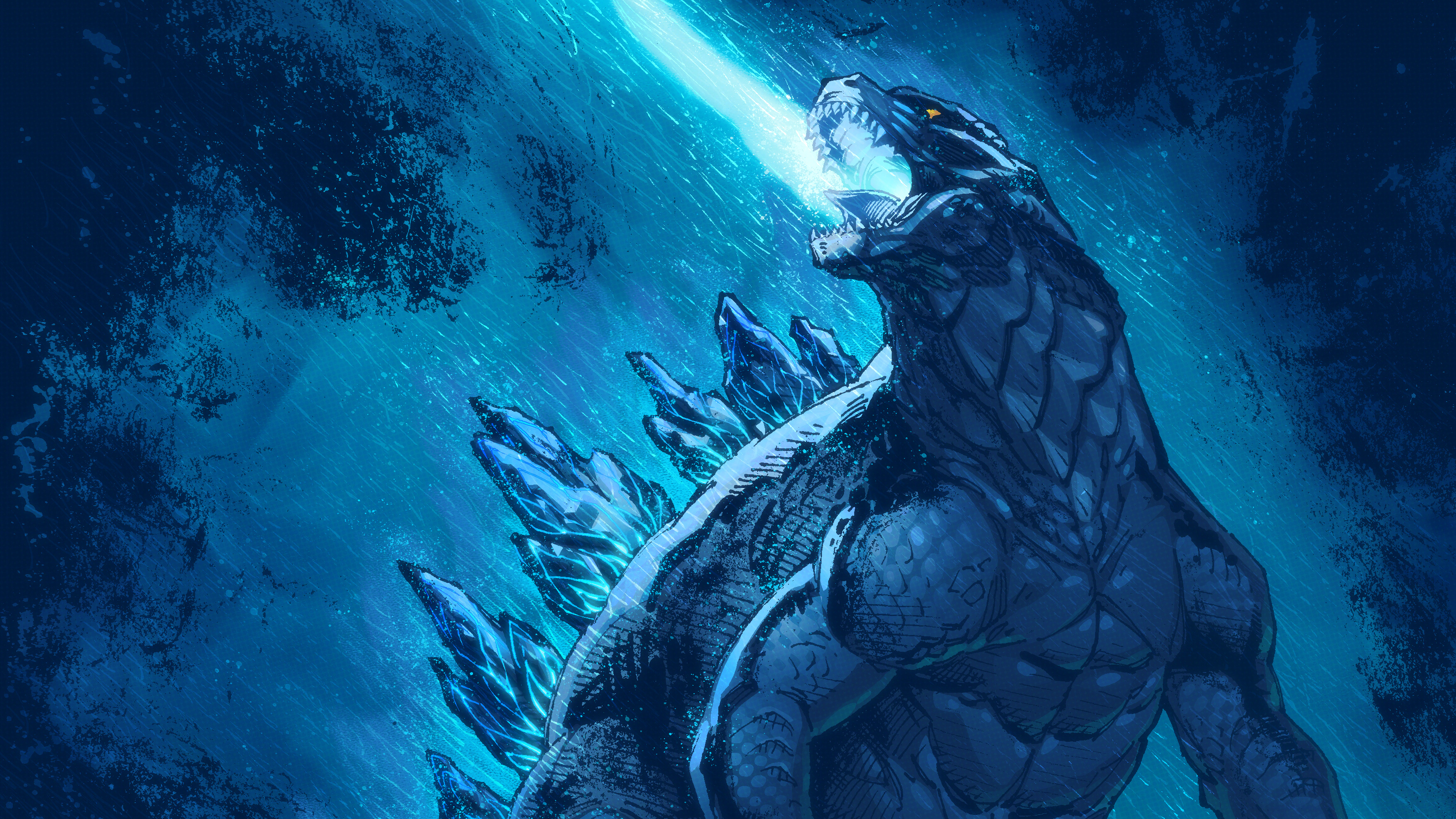 Artwork Godzilla King Of The Monsters Wallpaper, HD Movies Wallpaper, 4k Wallpaper, Image, Background, Photos and Picture
