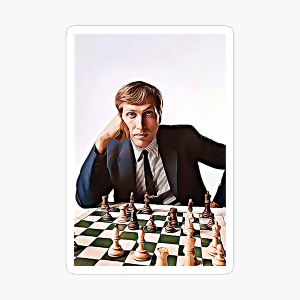 Bobby Fischer Artwork Poster