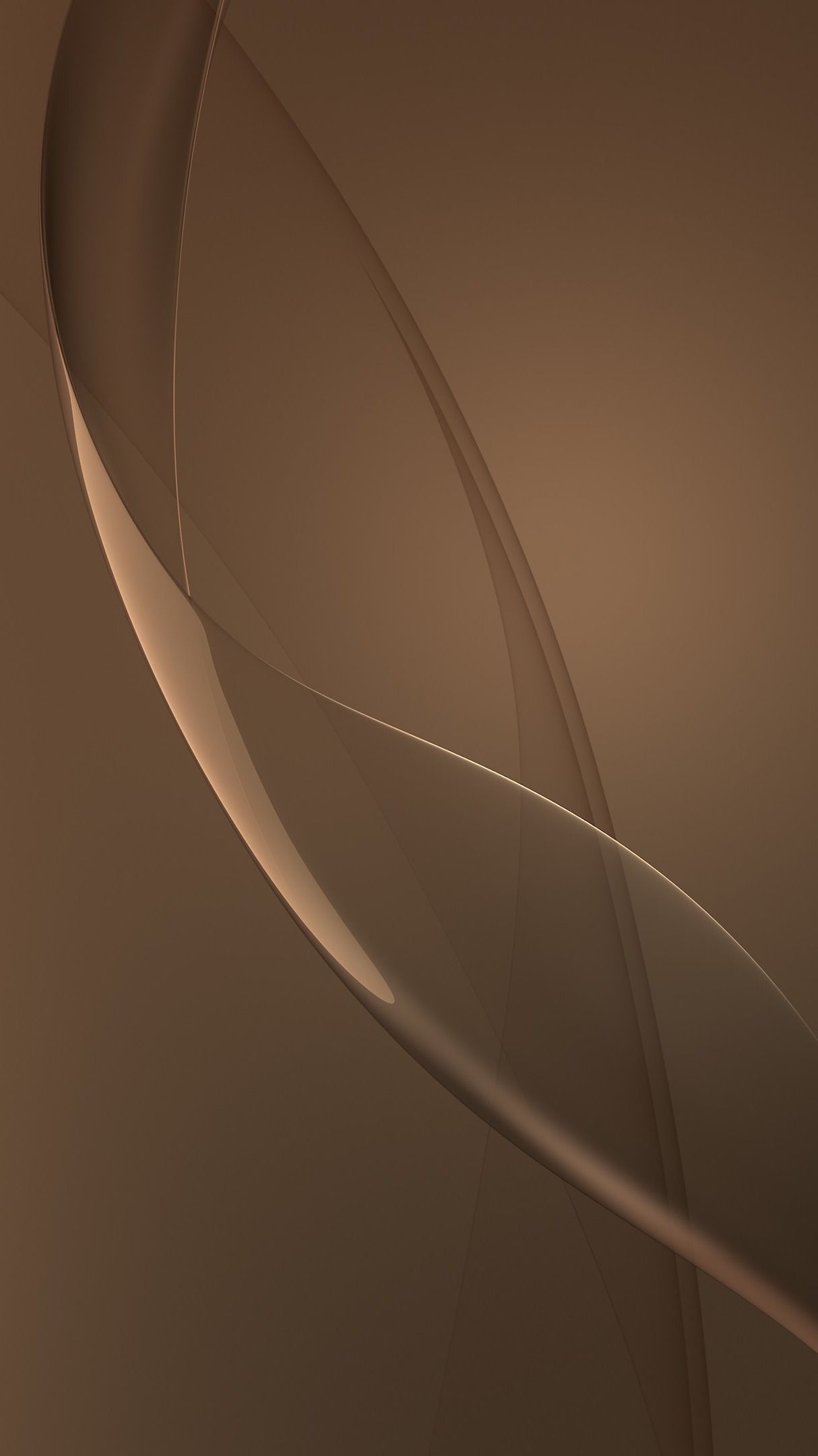 Brown Colour HD Wallpaper For Mobile