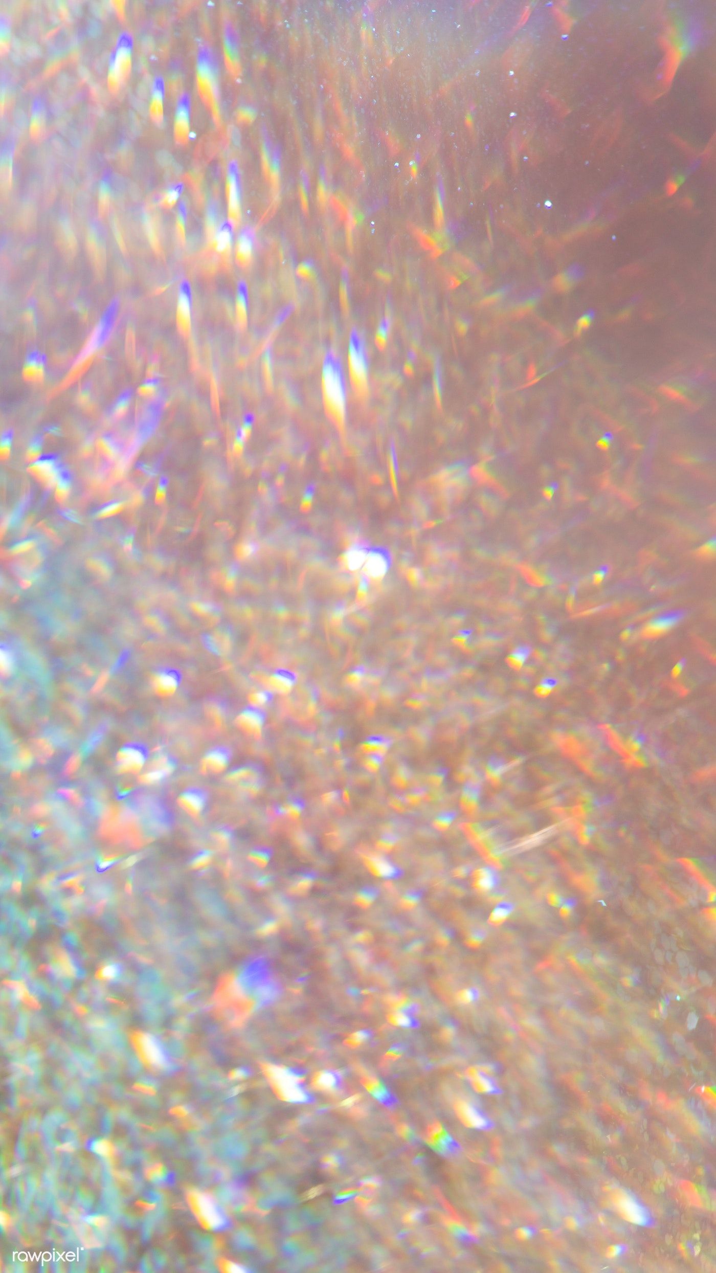 Brownish hologram glittery background. free image / Teddy Rawpixel. Glittery wallpaper, Glitter background, Hologram
