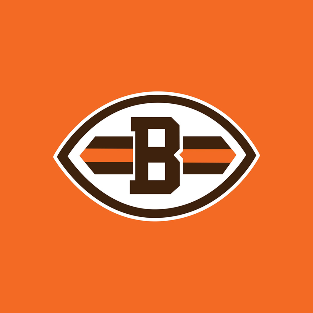 iPad Wallpaper with the Cleveland Browns Team Logos
