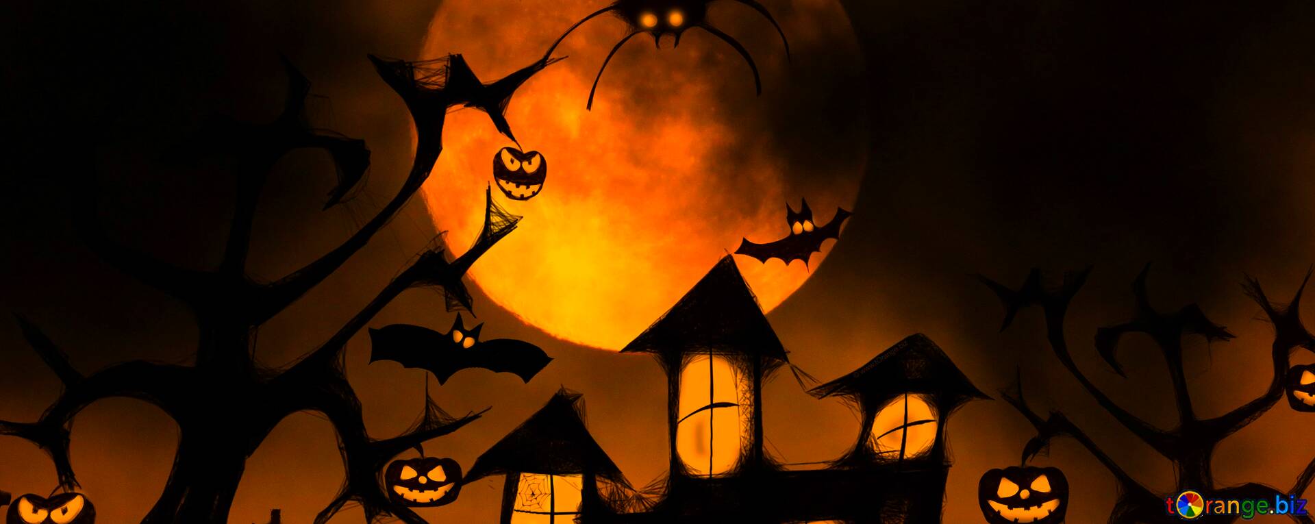 Halloween Blurred Wallpapers - Wallpaper Cave