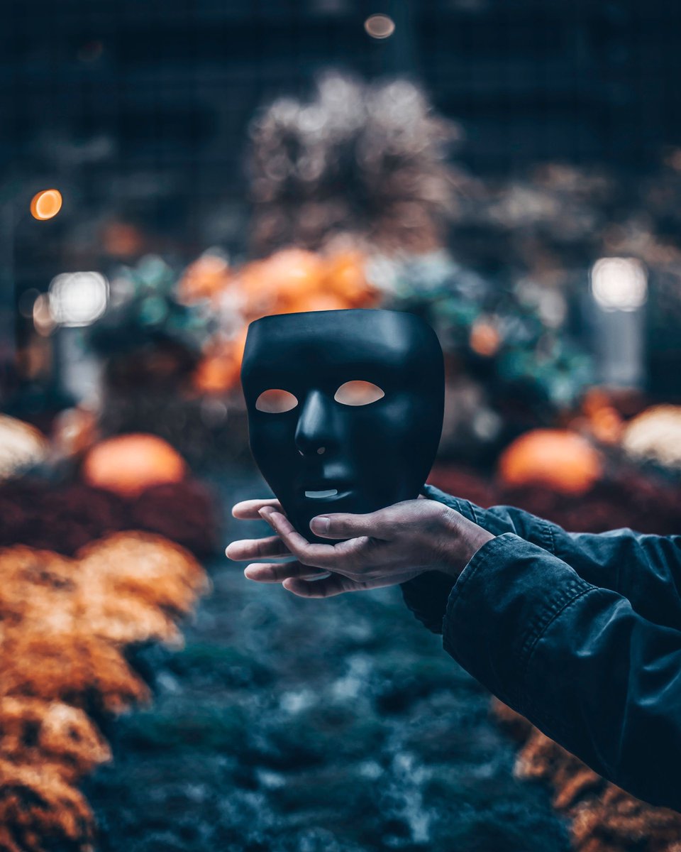 HD Wallpaper by John Noonan Android-> iPhone-> #mask #black #hands #halloween #blur #wallpaper #HDWallpaper #beautiful