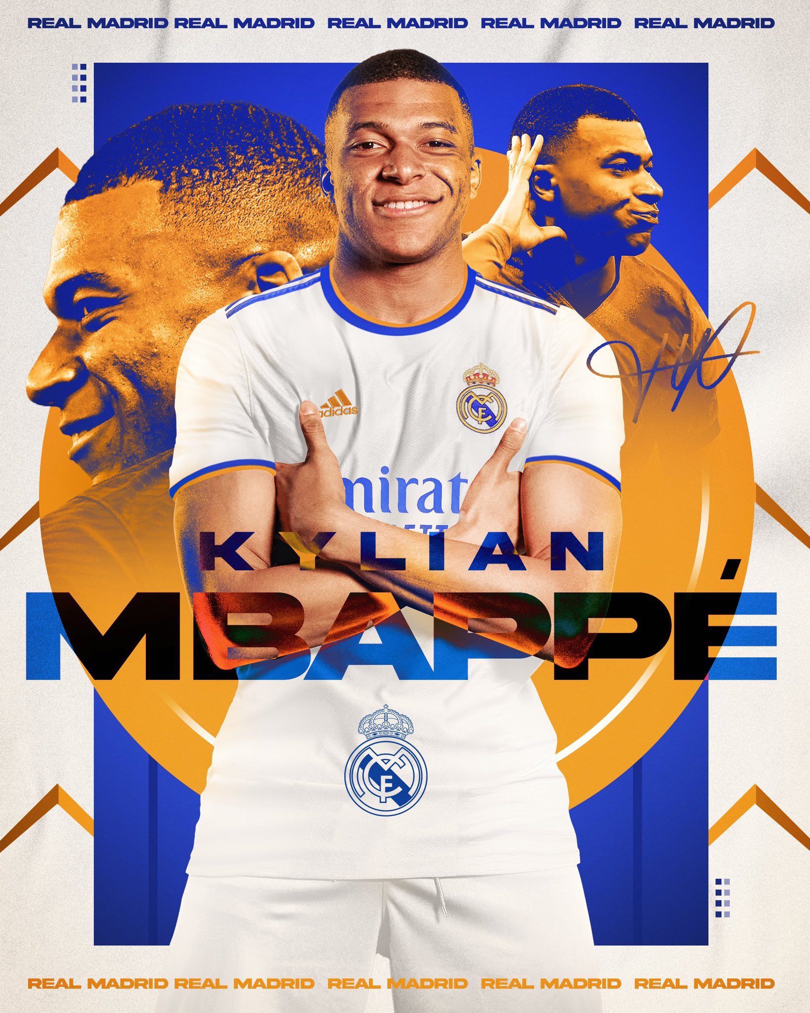 Kylian Mbappe Real Madrid wallpaper