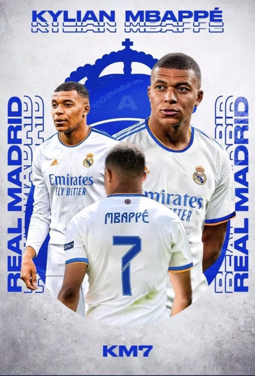 Kylian Mbappe Real Madrid wallpaper