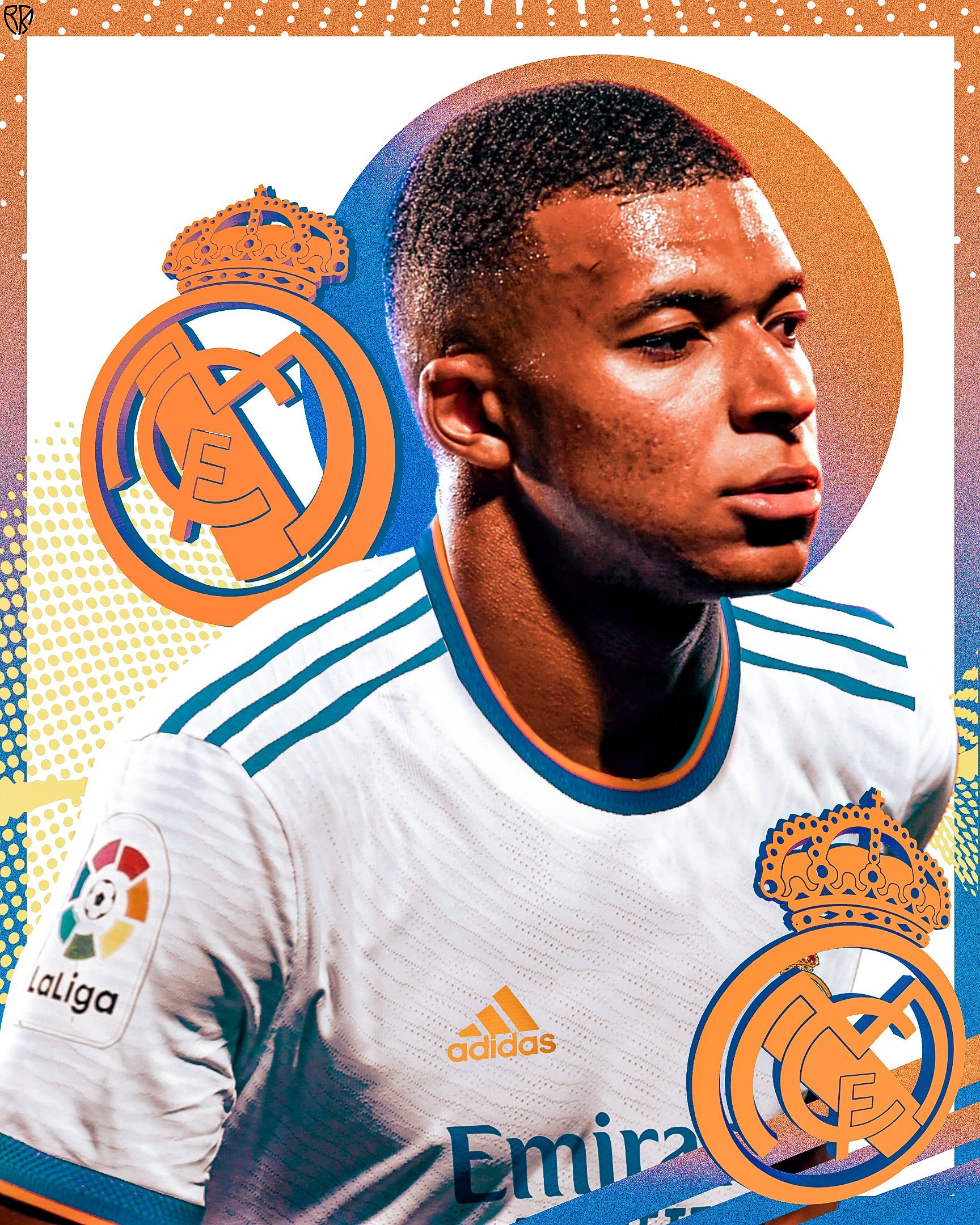 Kylian Mbappe Real Madrid wallpaper