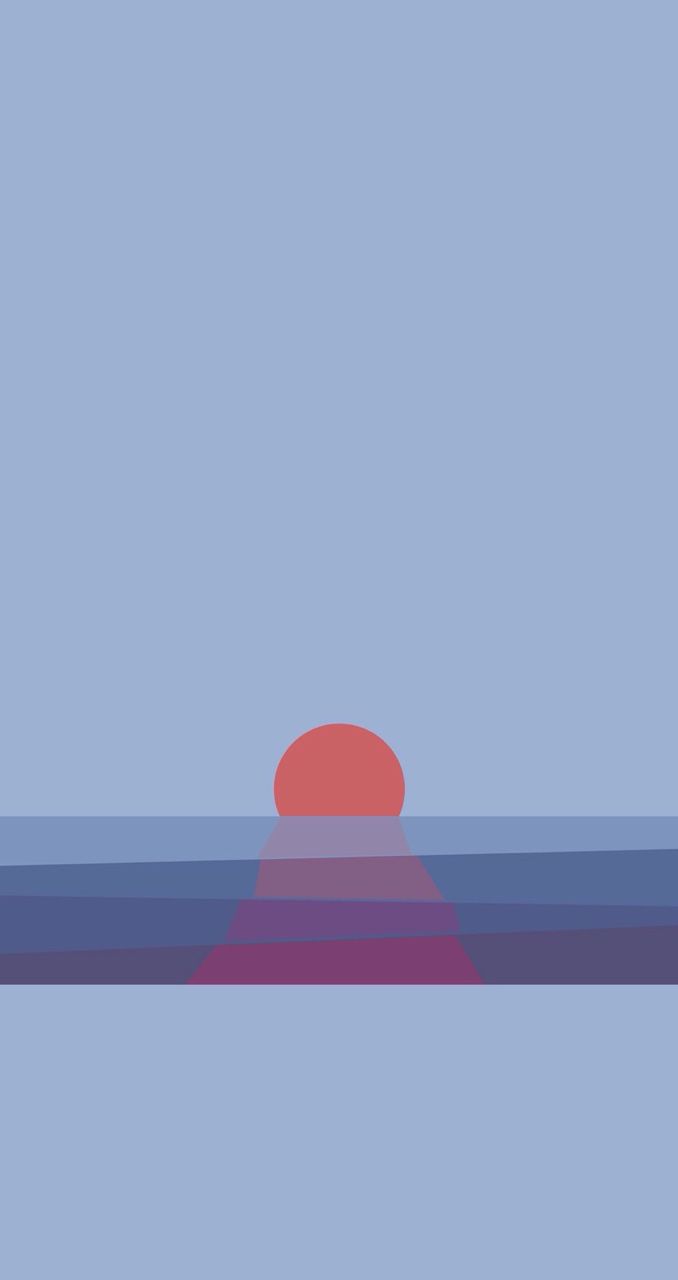 Sunset / Find more #Minimalistic #iPhone & #Android #Wallpaper and # Background at. Minimalist iphone, Minimalist wallpaper, iPhone wallpaper