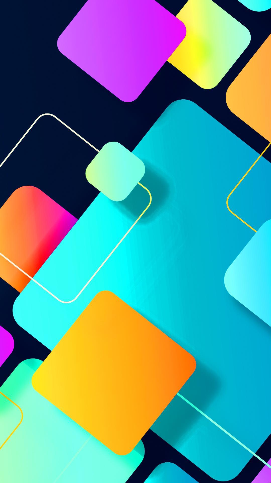 Color Block APUS Live Wallpaper for Android