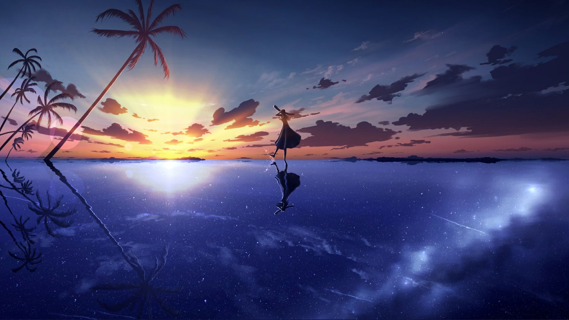 Island of dreams on the water girls live wallpaper [DOWNLOAD FREE]