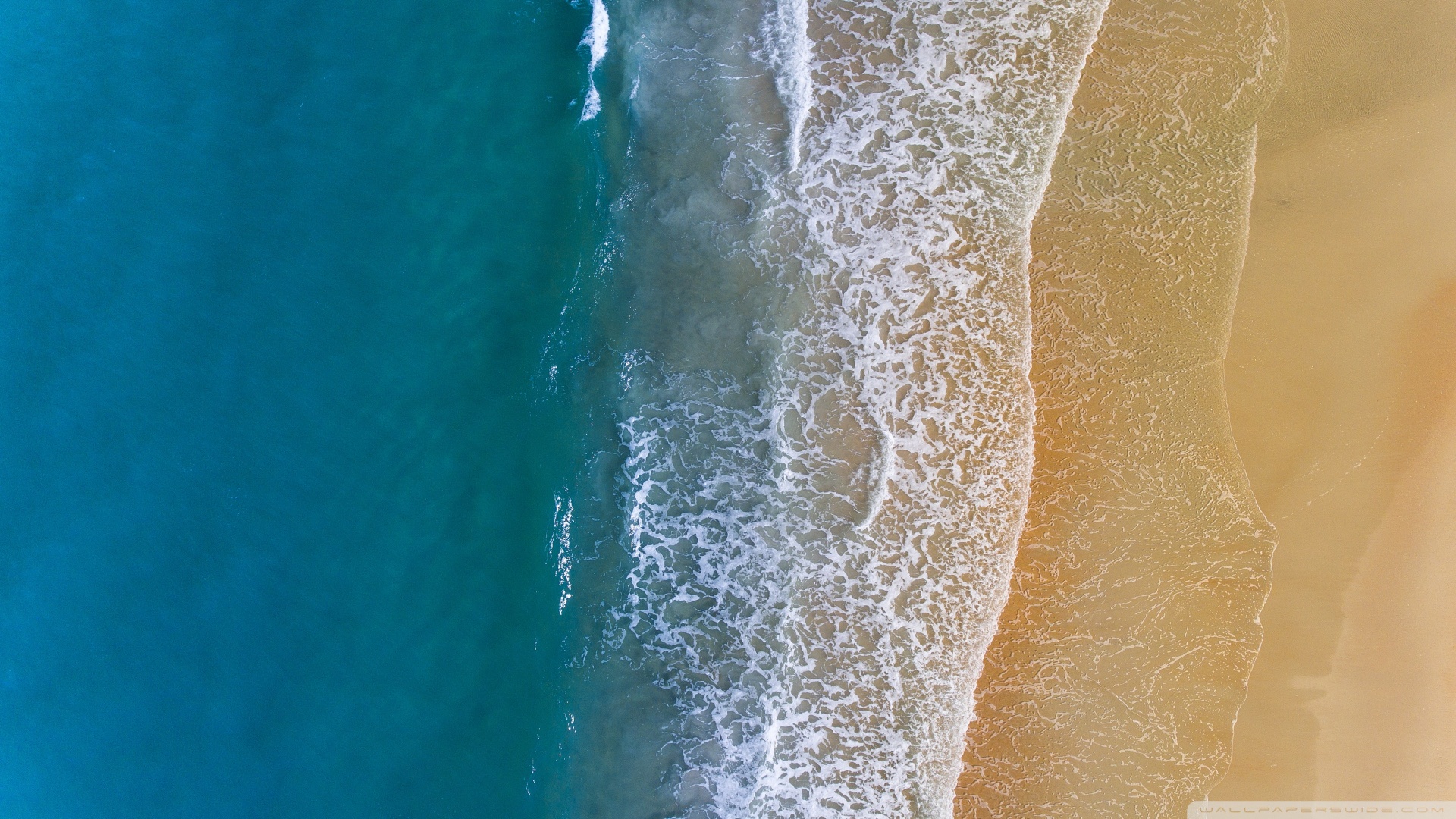 Beach Sand Aerial View