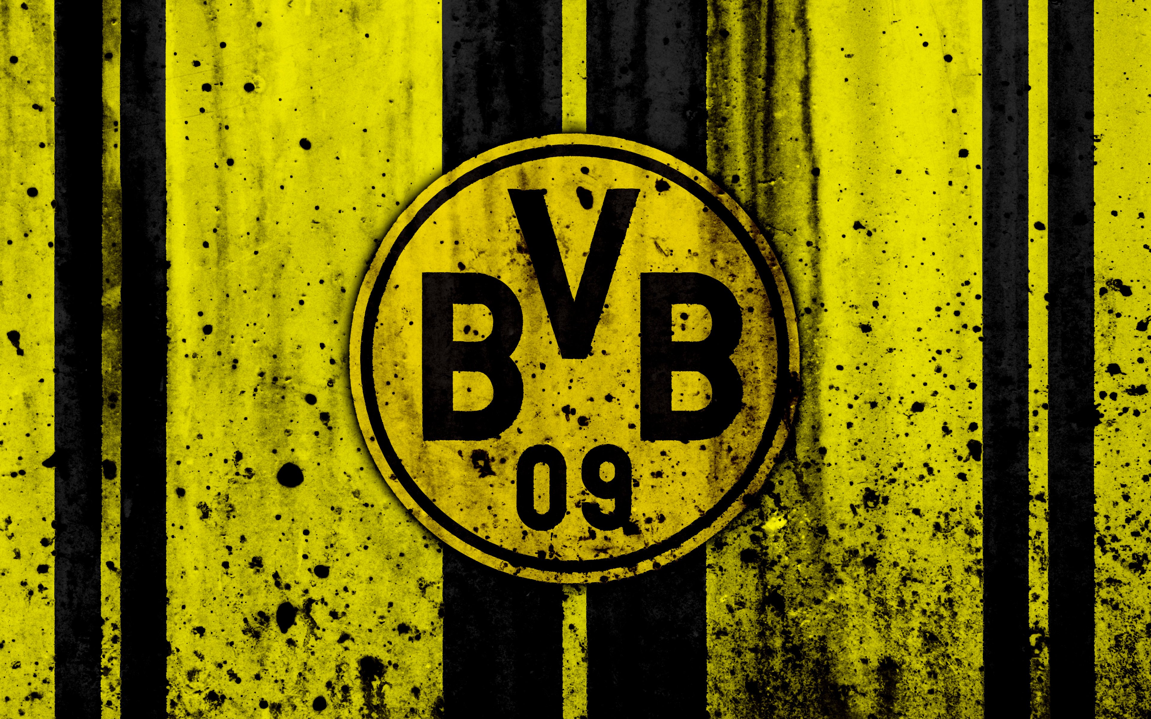 Borussia Dortmund, Soccer, Emblem, Logo, BVB wallpaper HD Wallpaper