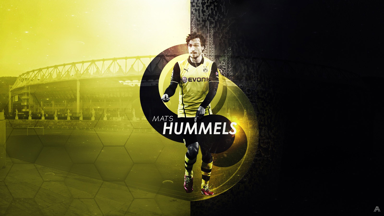 Mats Hummels, Borussia Dortmund, BVB, Bundesliga Wallpaper HD / Desktop and Mobile Background