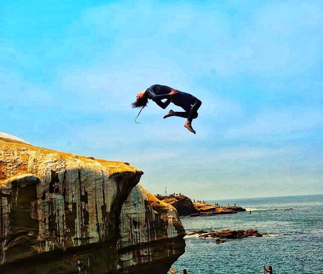 Back Flip At La Jolla Cove: San Diego County Photo Of The Day​. San Diego, CA Patch