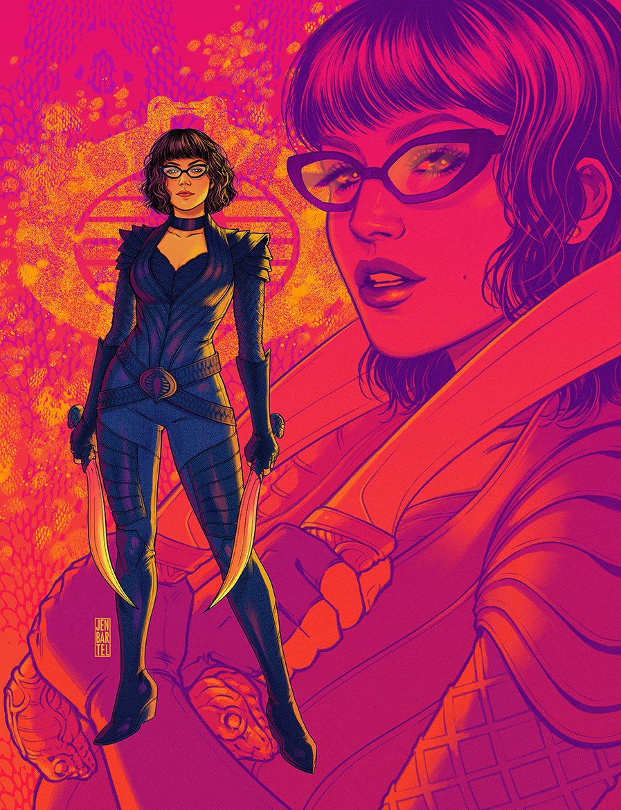 Ursula Corbero Appears As The Baroness In New Snake Eyes Art