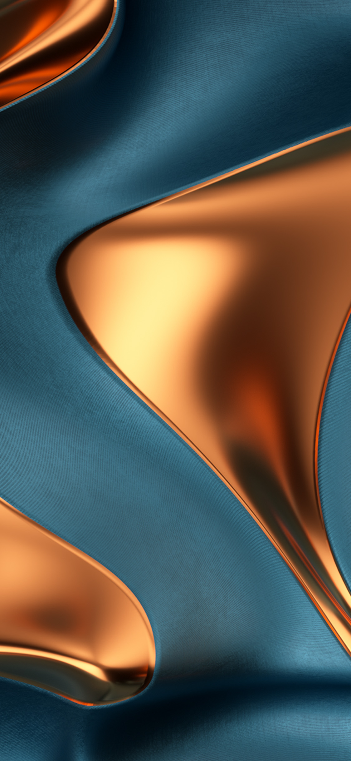 Gold pattern wallpaper