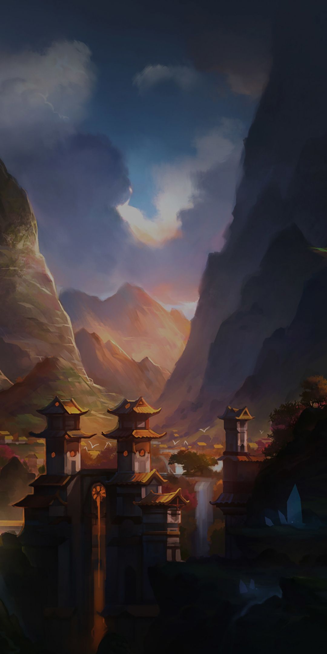 Anime Mountain Wallpaper