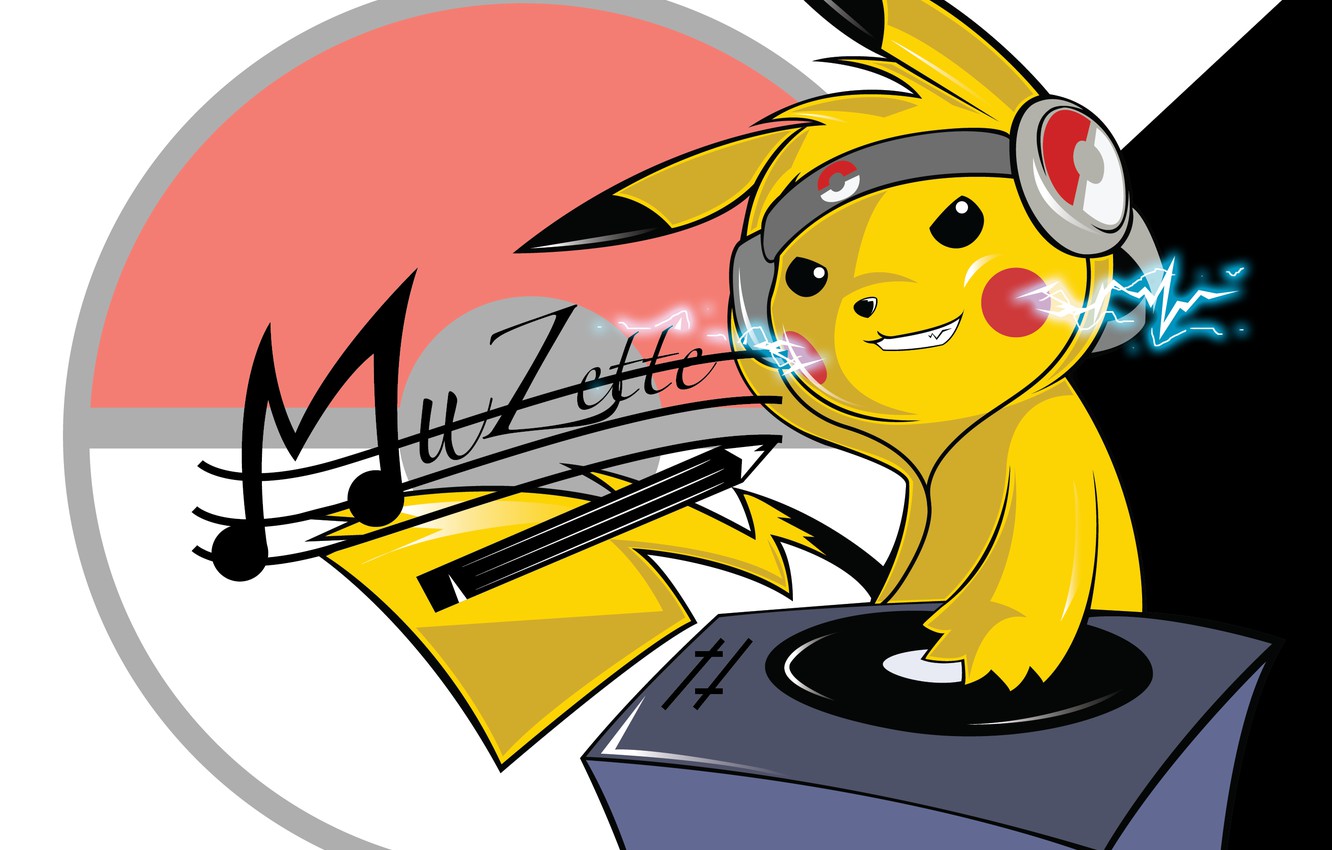 Wallpaper DJ, Pokemon, Pokemon, Pikachu image for desktop, section кодомо