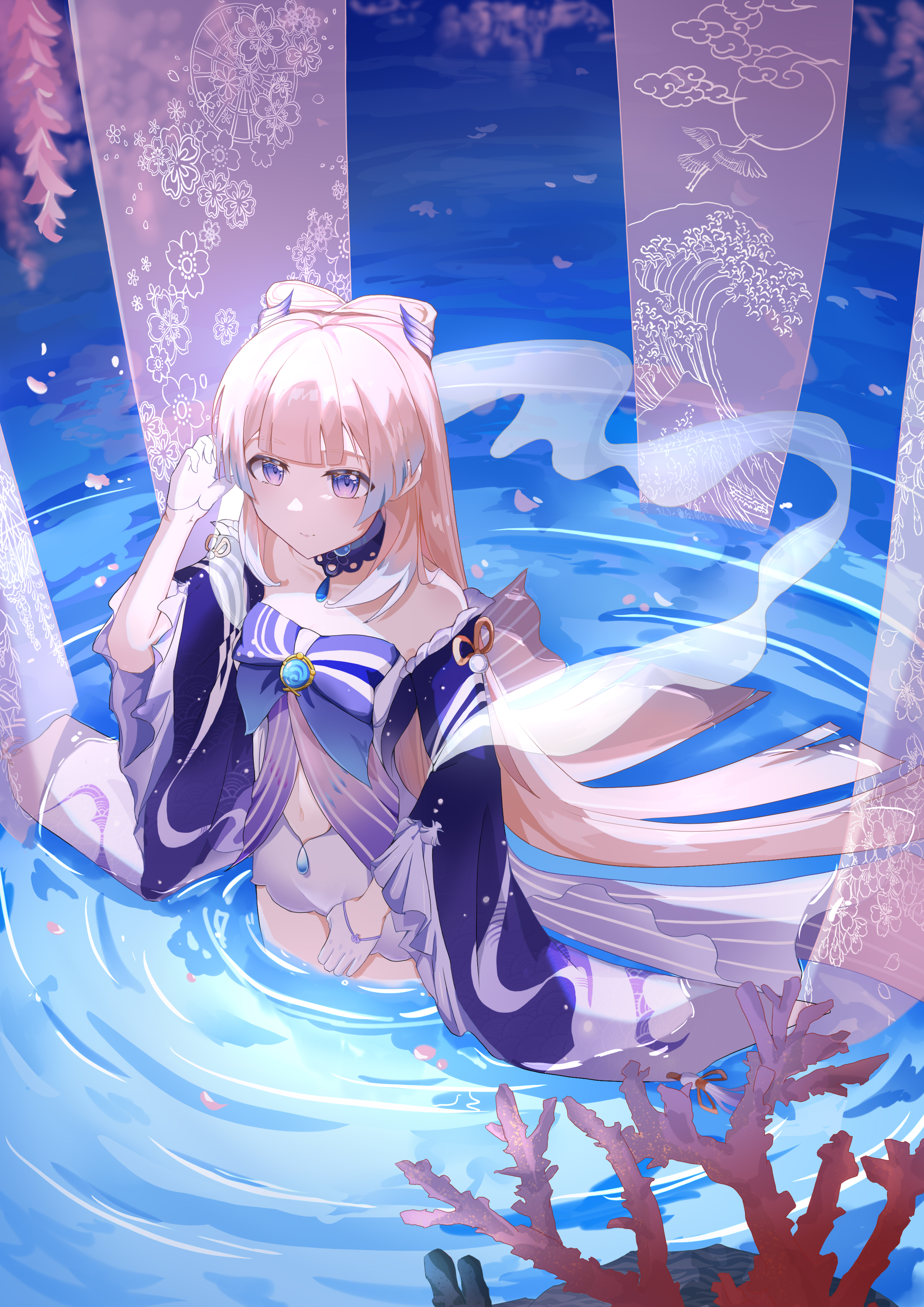 Sangonomiya Kokomi Impact Anime Image Board