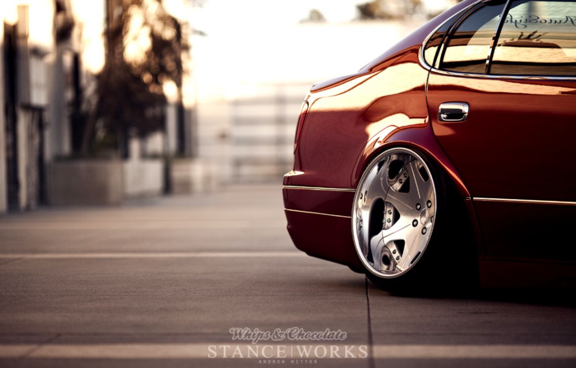 Stance Works Johnny Dips Vip Lexus Gs400 Car Poster