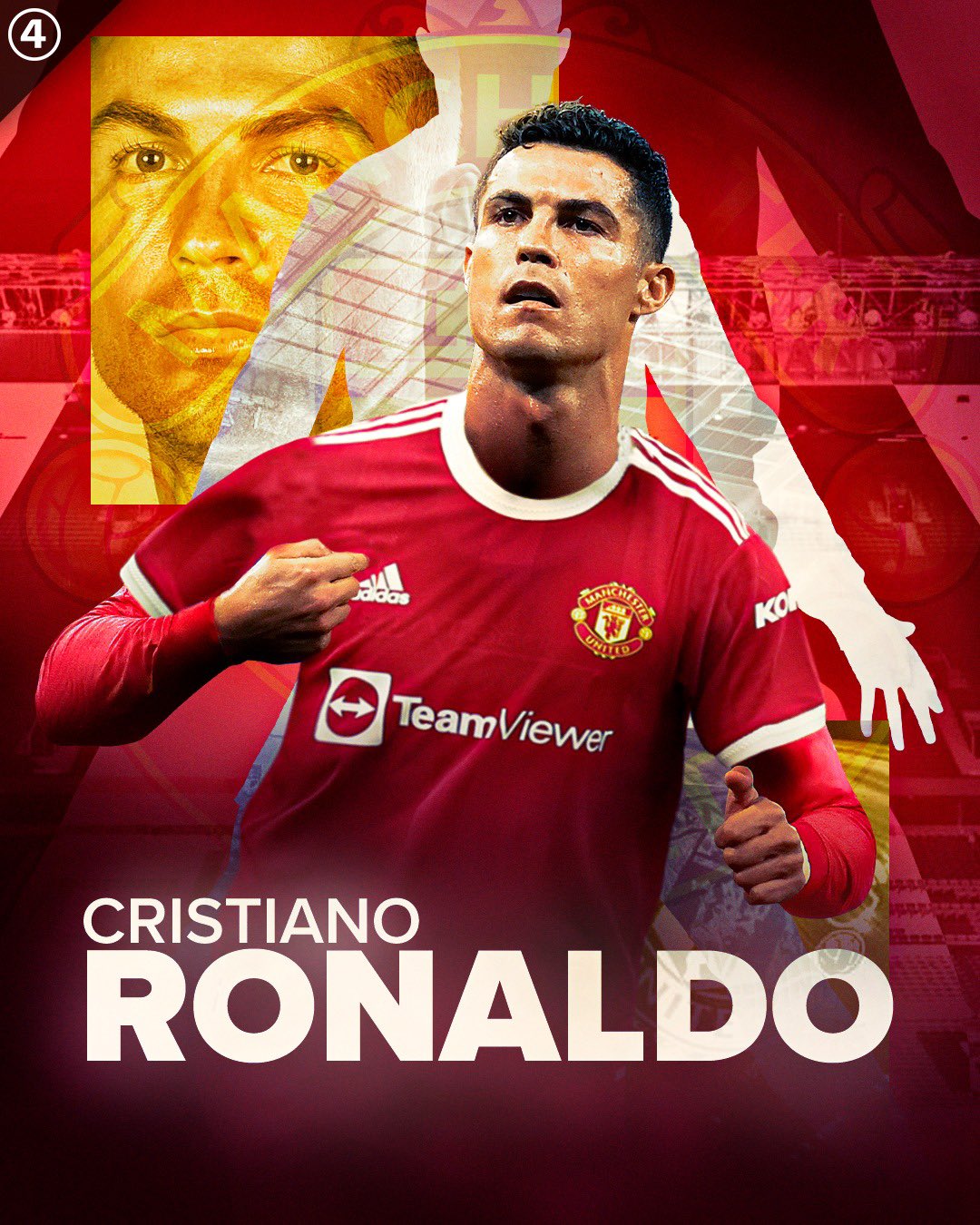 Cristiano Ronaldo Manchester United 2021 wallpaper