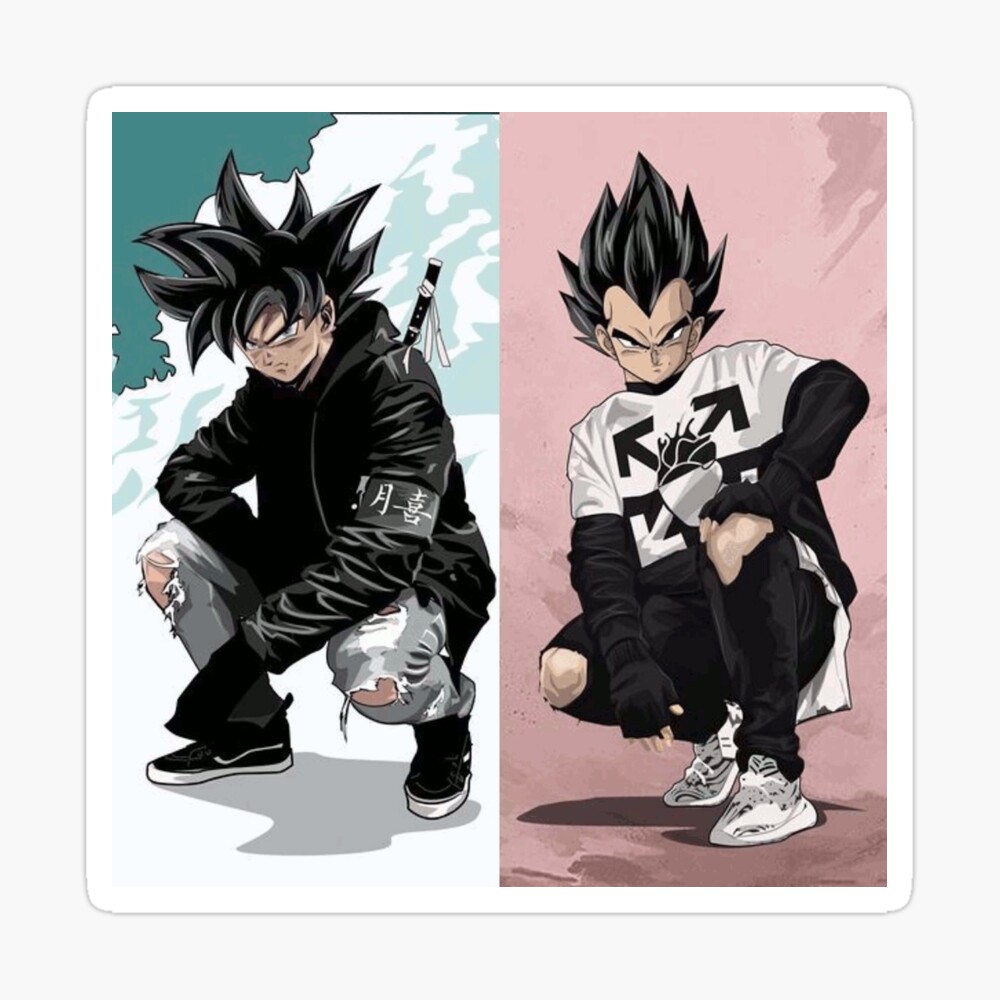 Icy on X: *FREE* Drip Goku & Drip Vegeta Wallpapers!! Your free