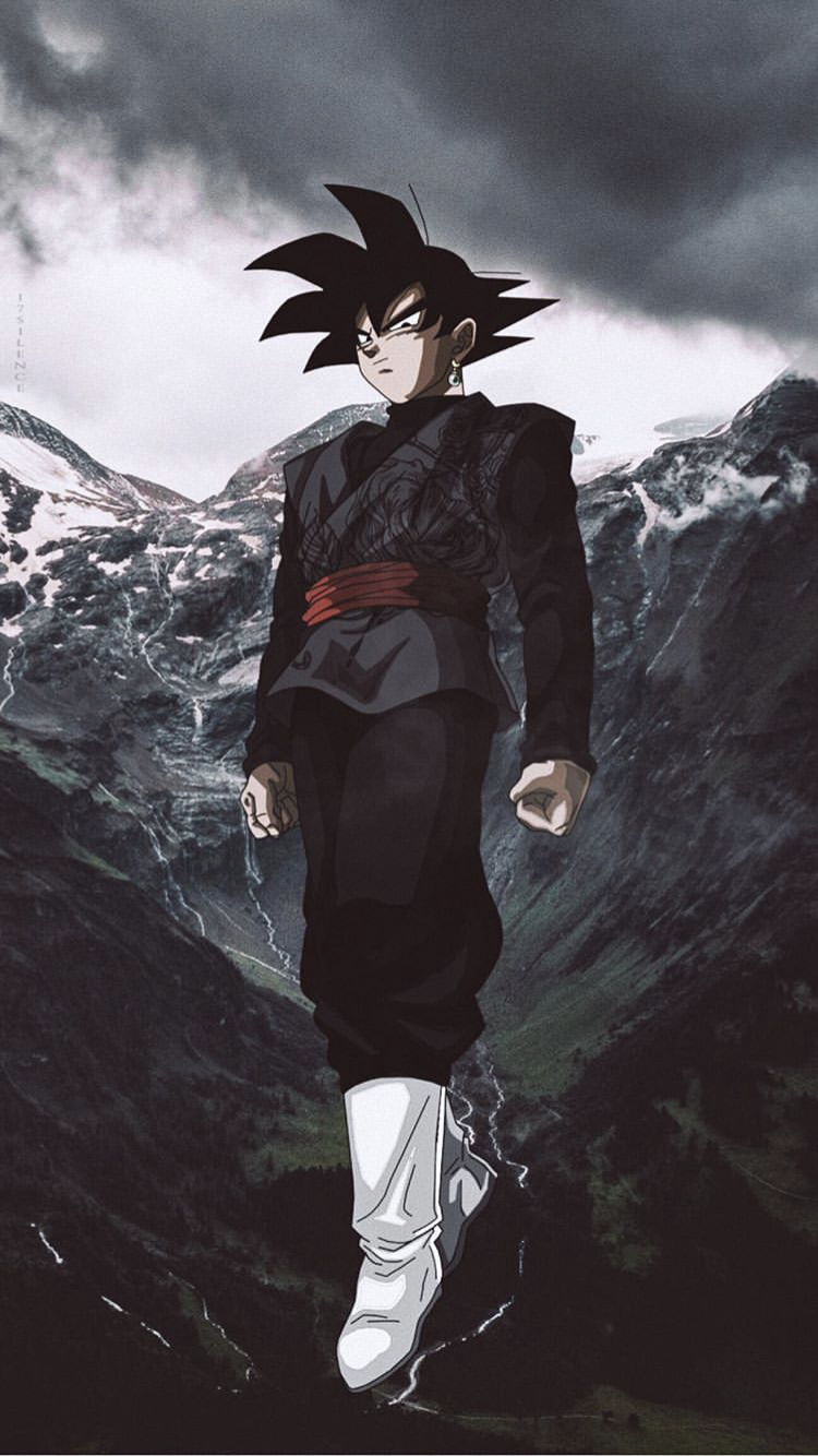 Goku Black By 17Silence. Anime dragon ball super, Dragon ball image, Dragon ball wallpaper iphone