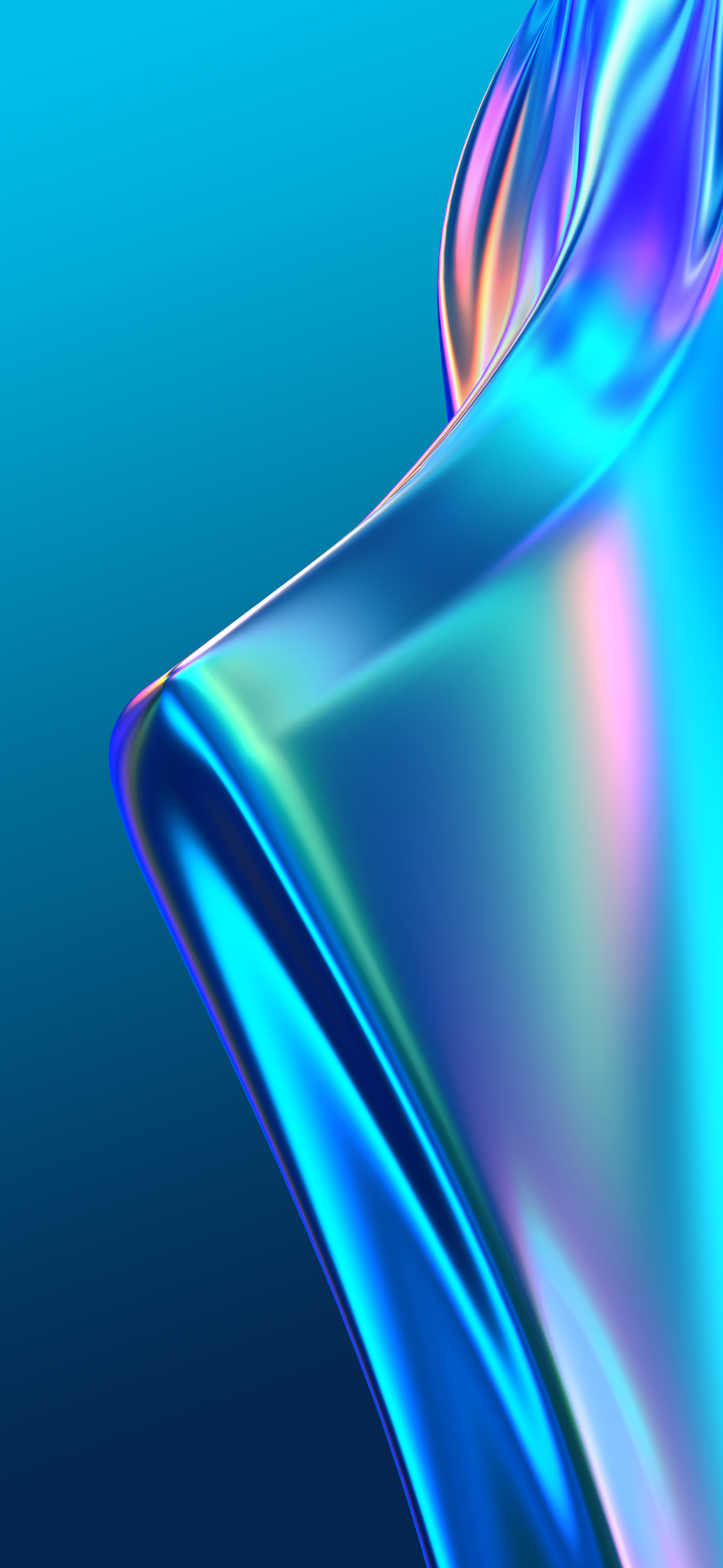Oppo K3 BlueShine Wallpaper August 2021
