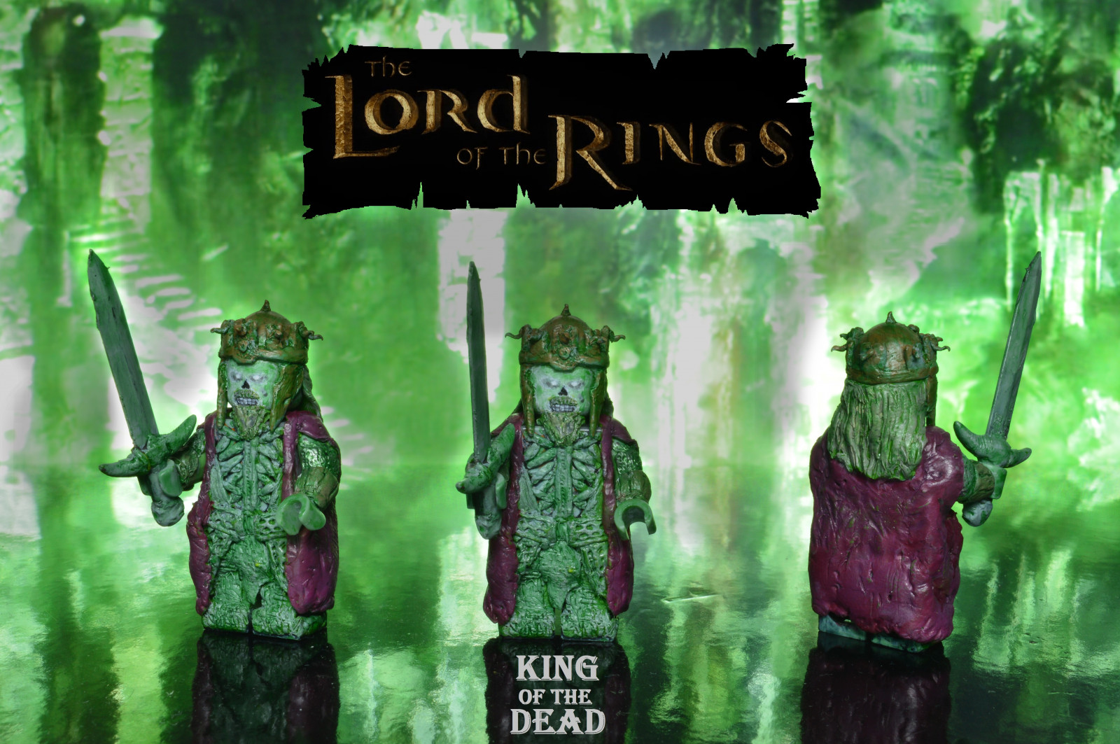 Wallpaper, LEGO, lotr, legolotr, lotrlego, thelordoftherings, lordoftherings, legoreturnoftheking, lord, rings, return, king, deadmenofdunharrow, kingofthedead, legokingofthedead, legoking, dead, death, skeleton, ghost, Spirit, wraith, sword