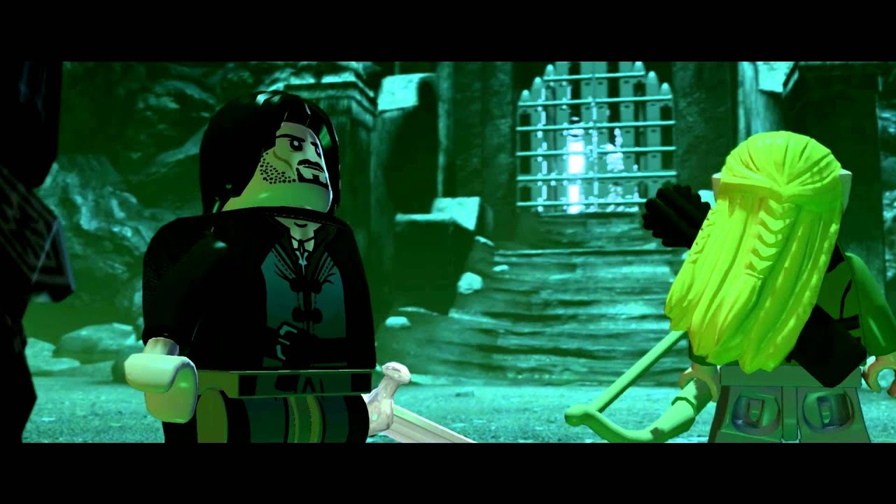 Lego Lord of the Rings walkthrough Paths of the Dead