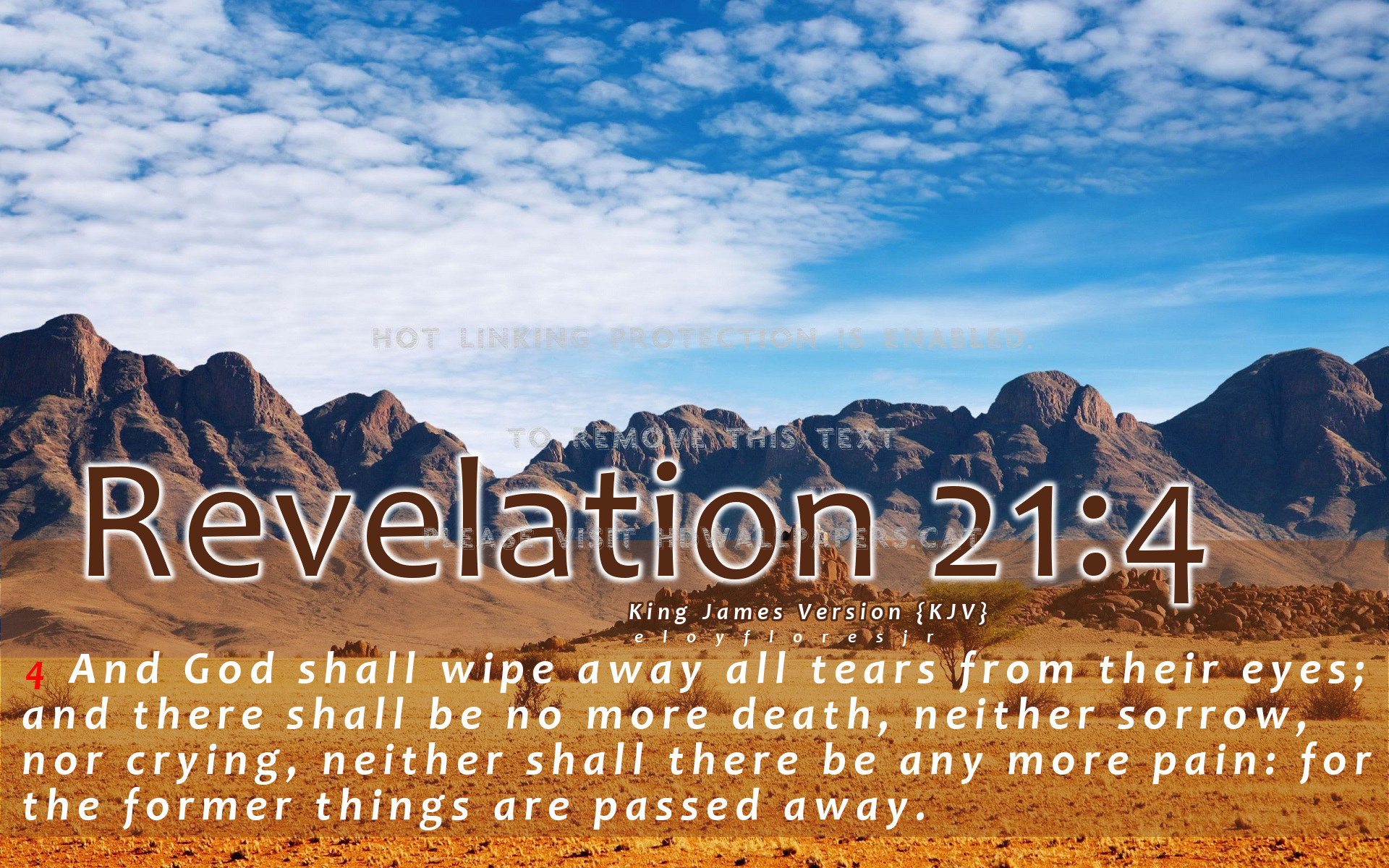 Revelation 21 4 Bible Verse Wallpaper Kjv 8pkr