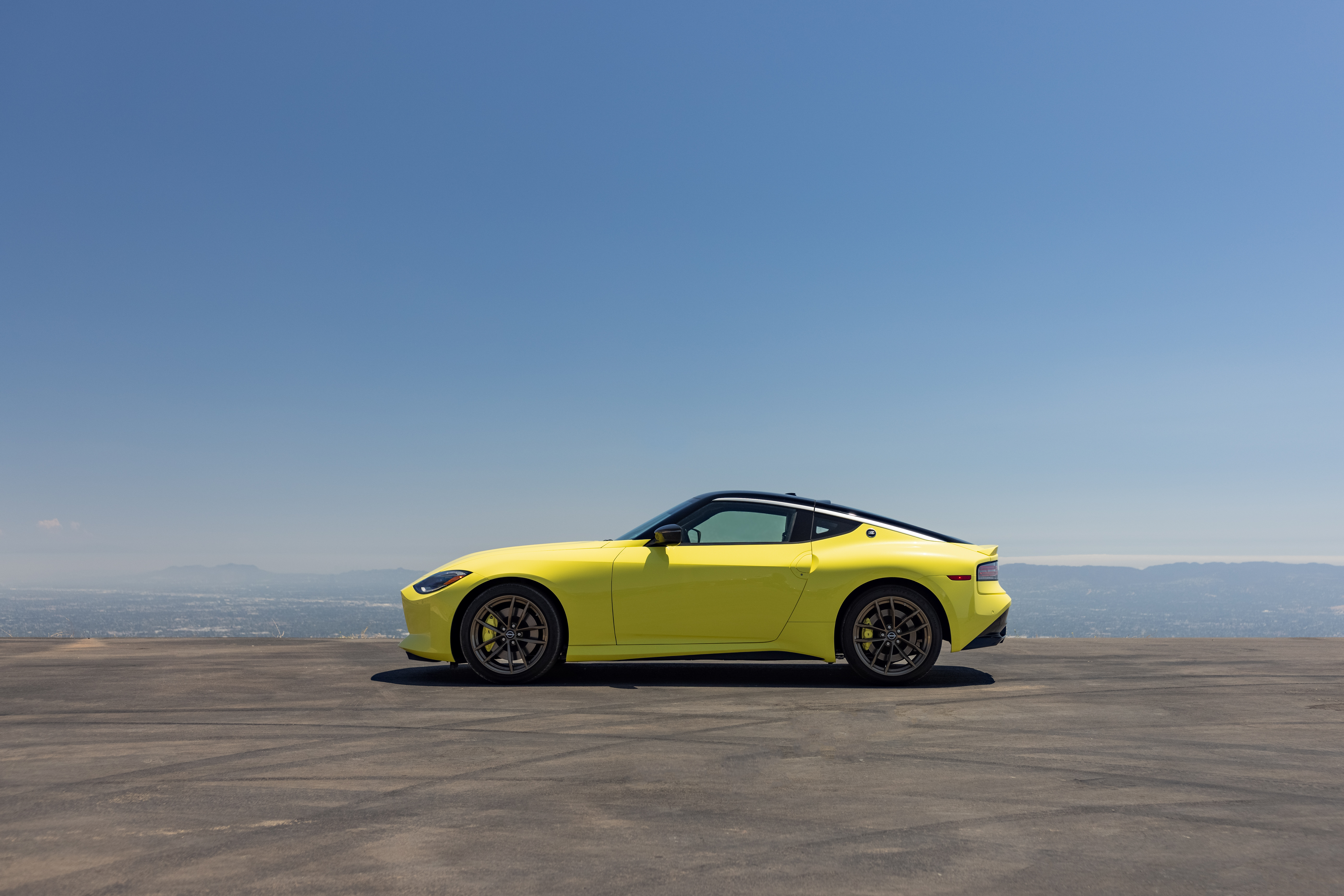 2023 Yellow Nissan Z Proto Spec 4k Ultra HD Wallpaper