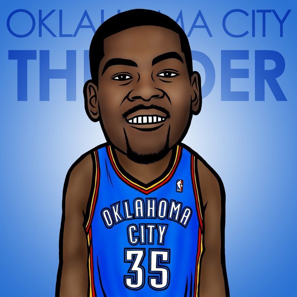 Cartoon NBA Players Wallpaper