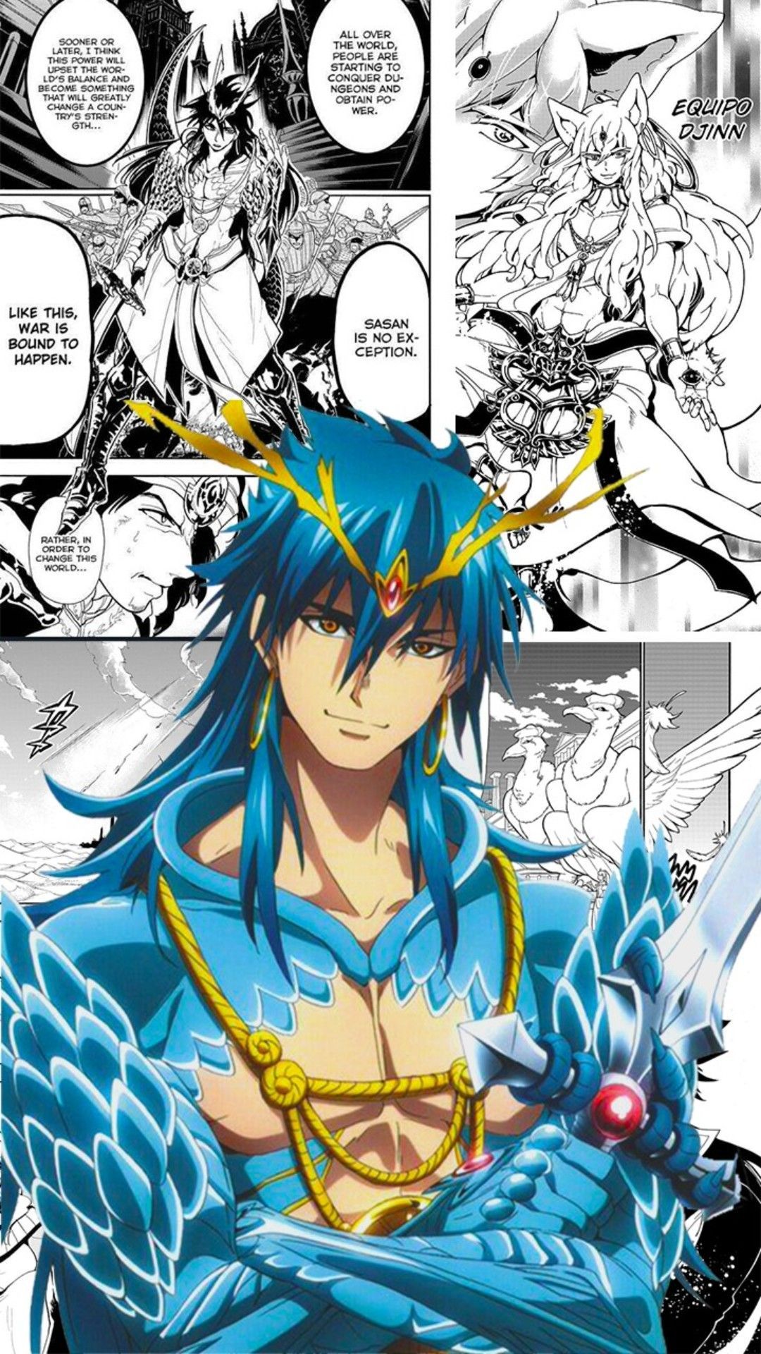 Sinbad Magi Wallpaper