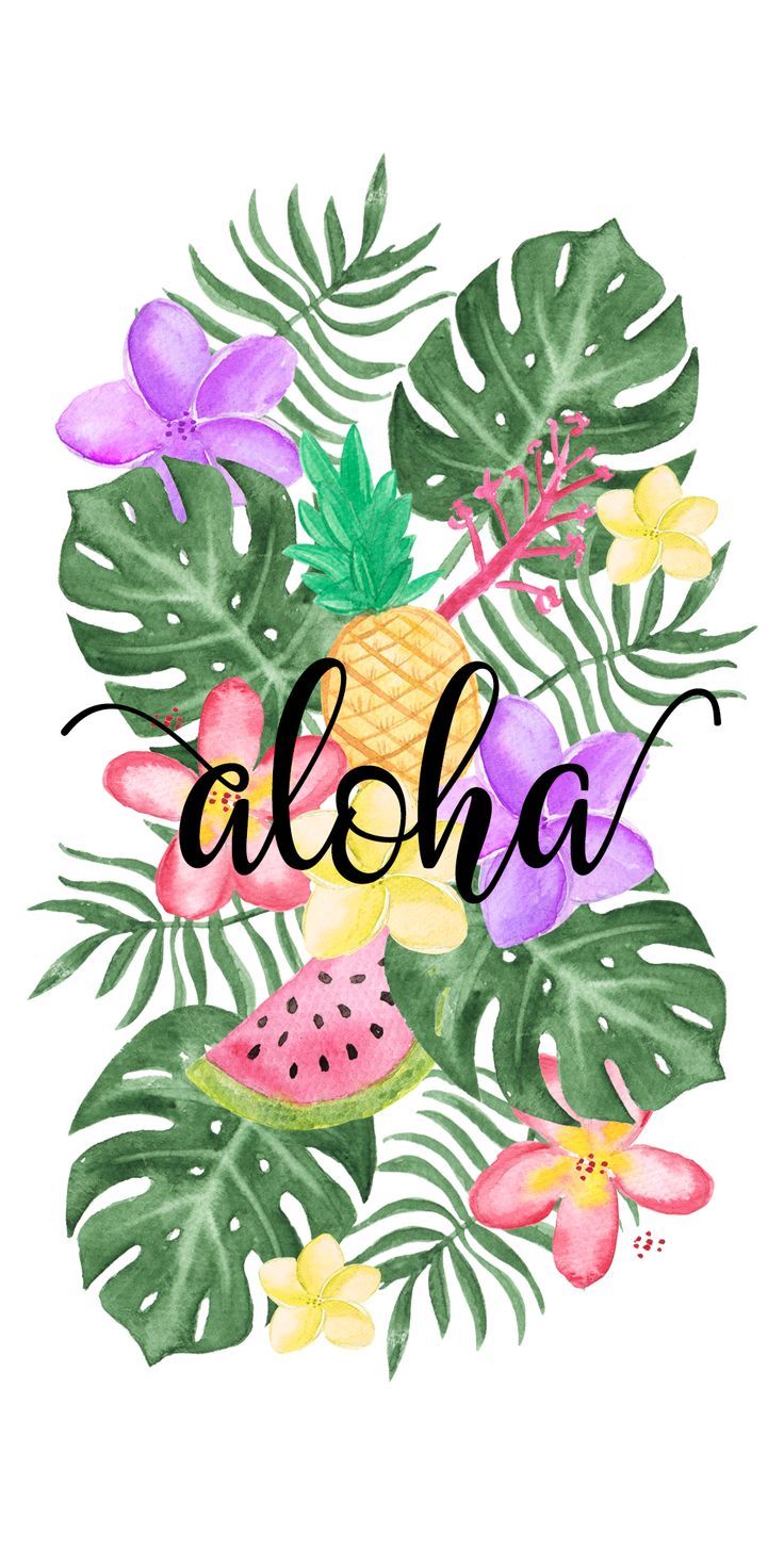 Great Free of Charge Oahu Hawaii sunset Suggestions. iPhone wallpaper tropical, Flower drawing, Wallpaper iphone summer