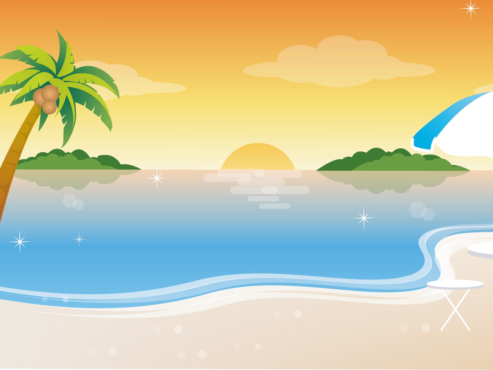 Summer Background, Awesome Ocean Natural Image