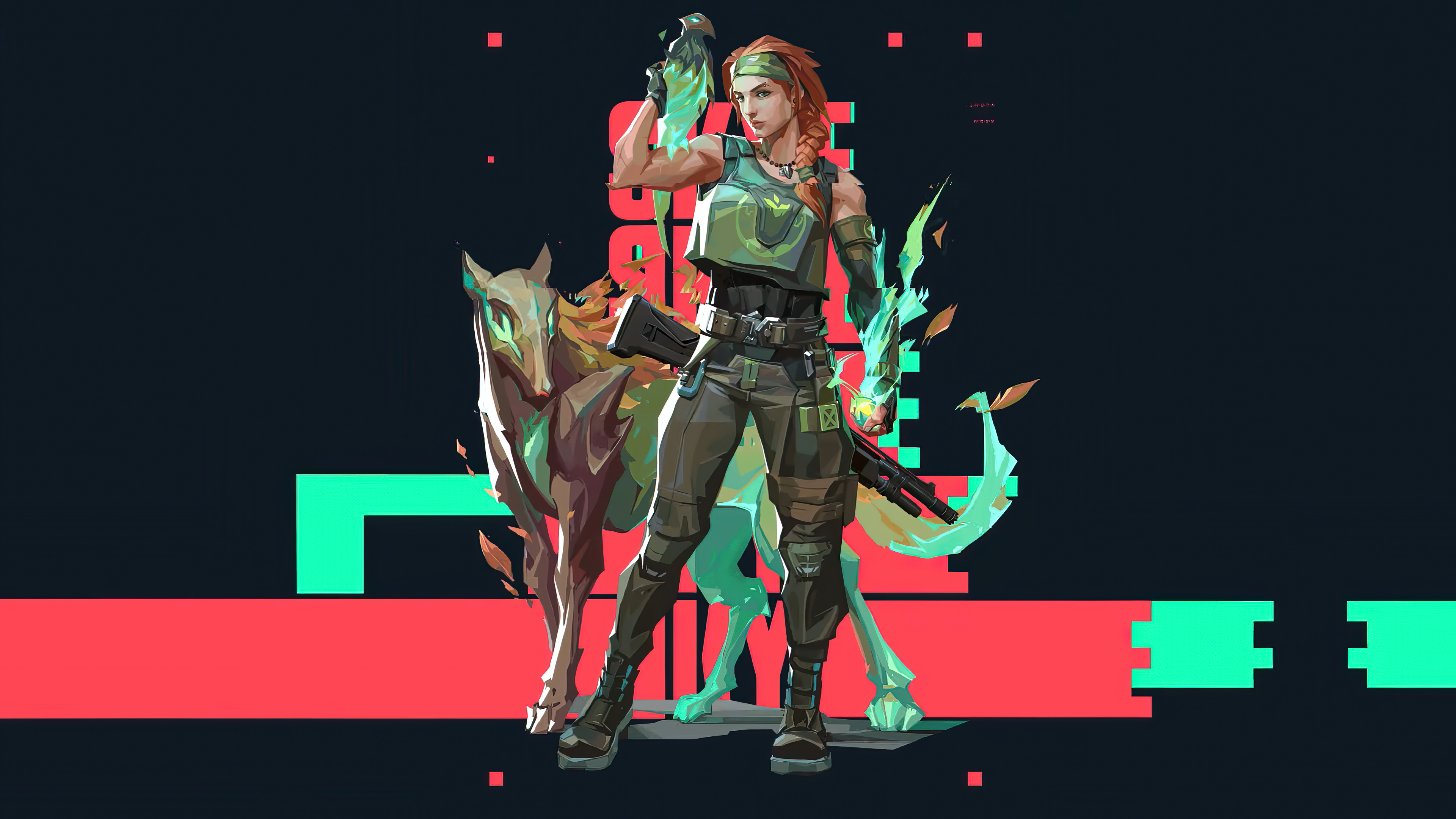 Skye Wallpaper 4K, Valorant, PC Games, 2021, Games