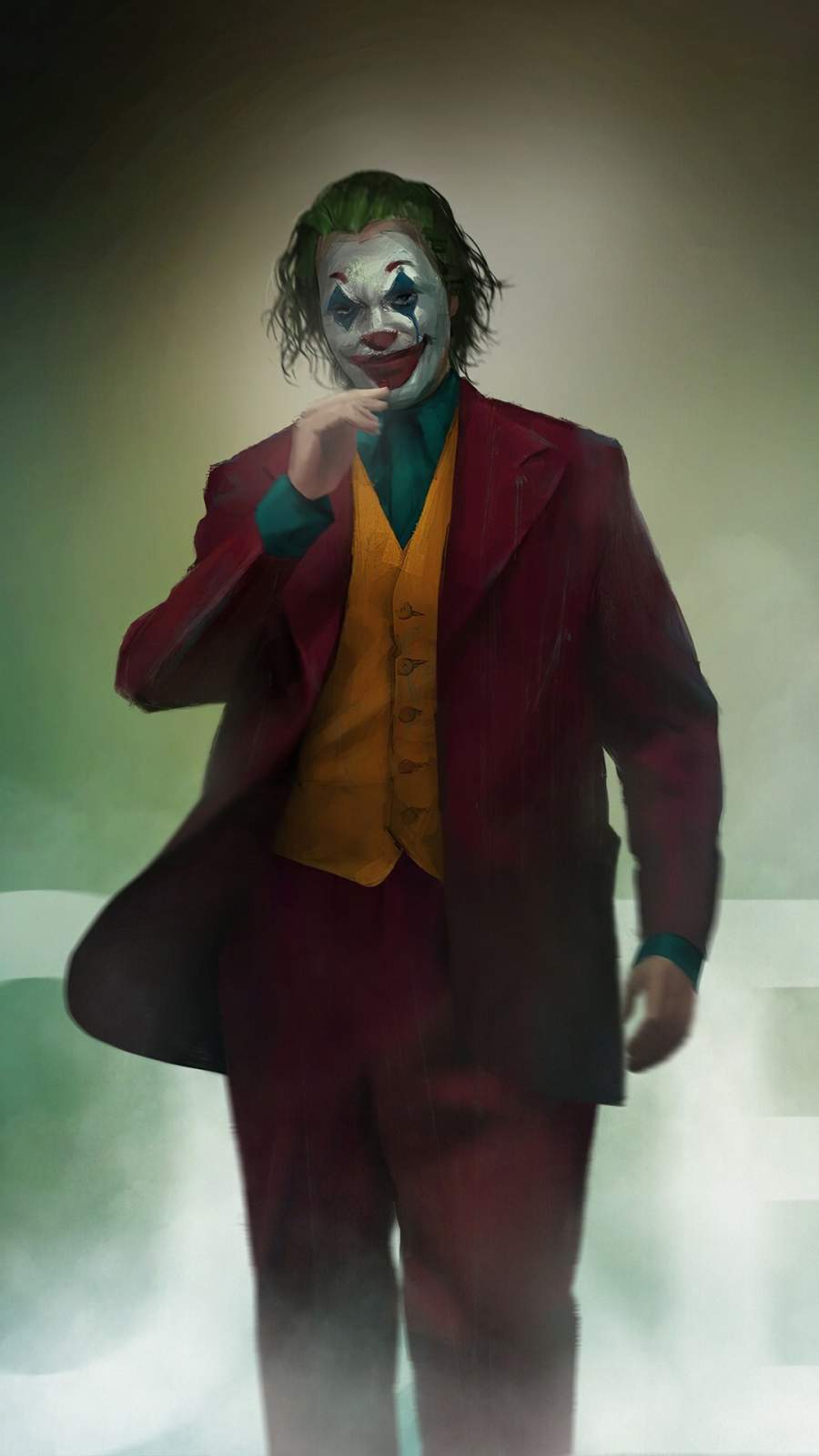 Joker Walking Art iPhone Wallpaper Wallpaper, iPhone Wallpaper