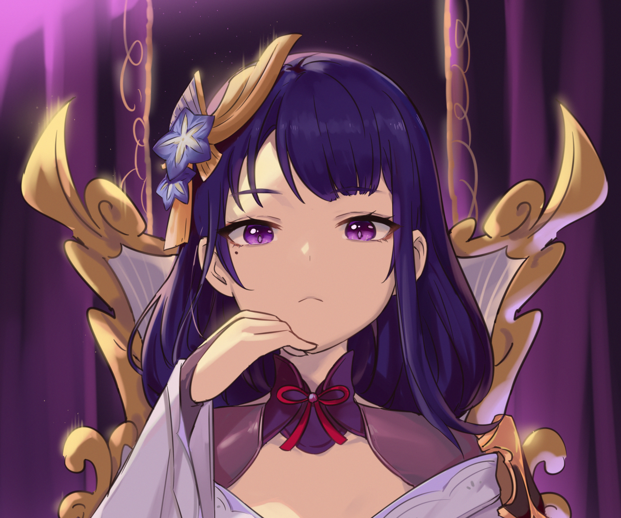 Baal Raiden Shogun (Genshin Impact) HD Wallpaper