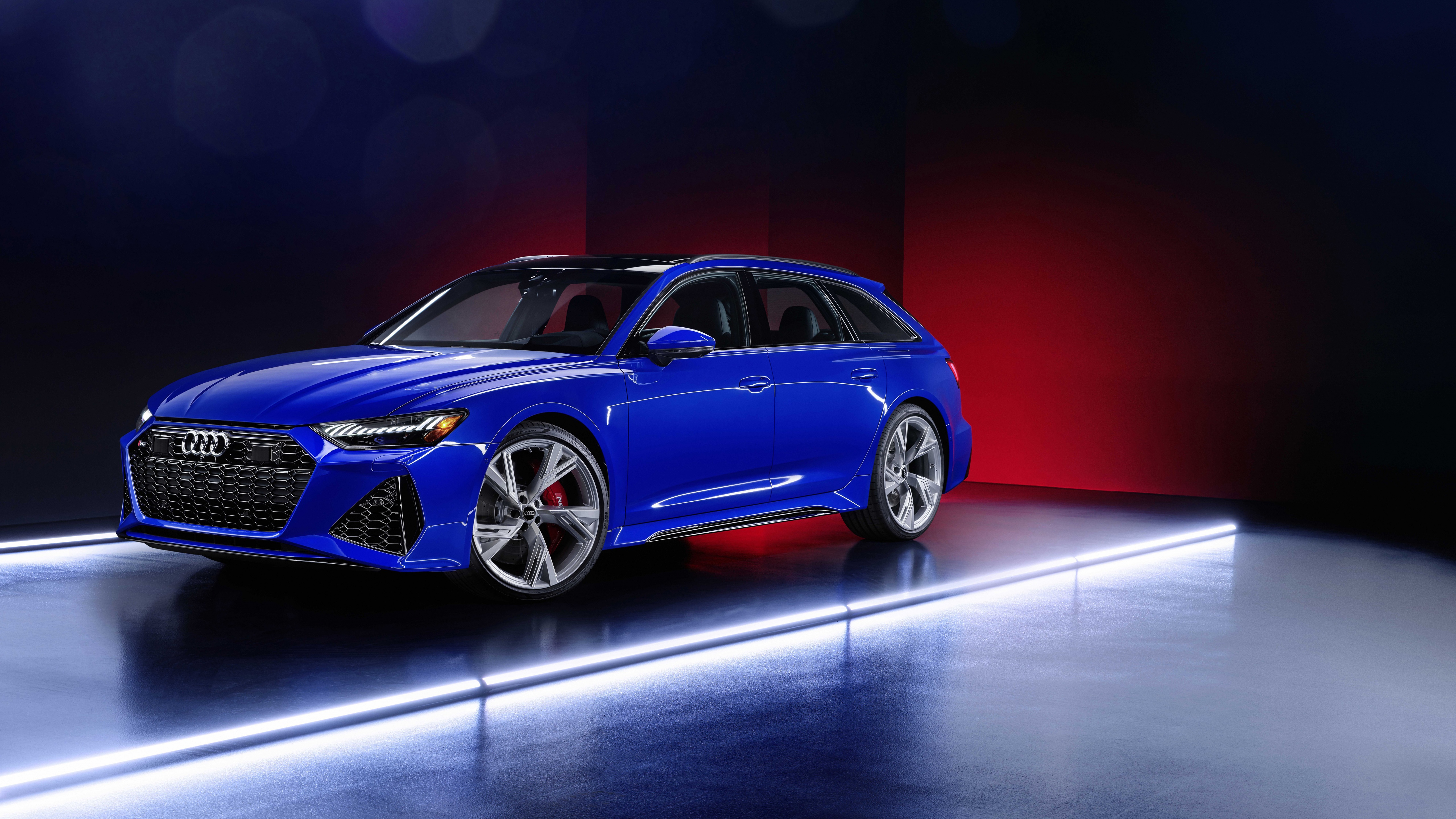 Audi RS 6 Avant RS Tribute Edition Wallpaper 4K, 2021, 5K, 8K, Cars