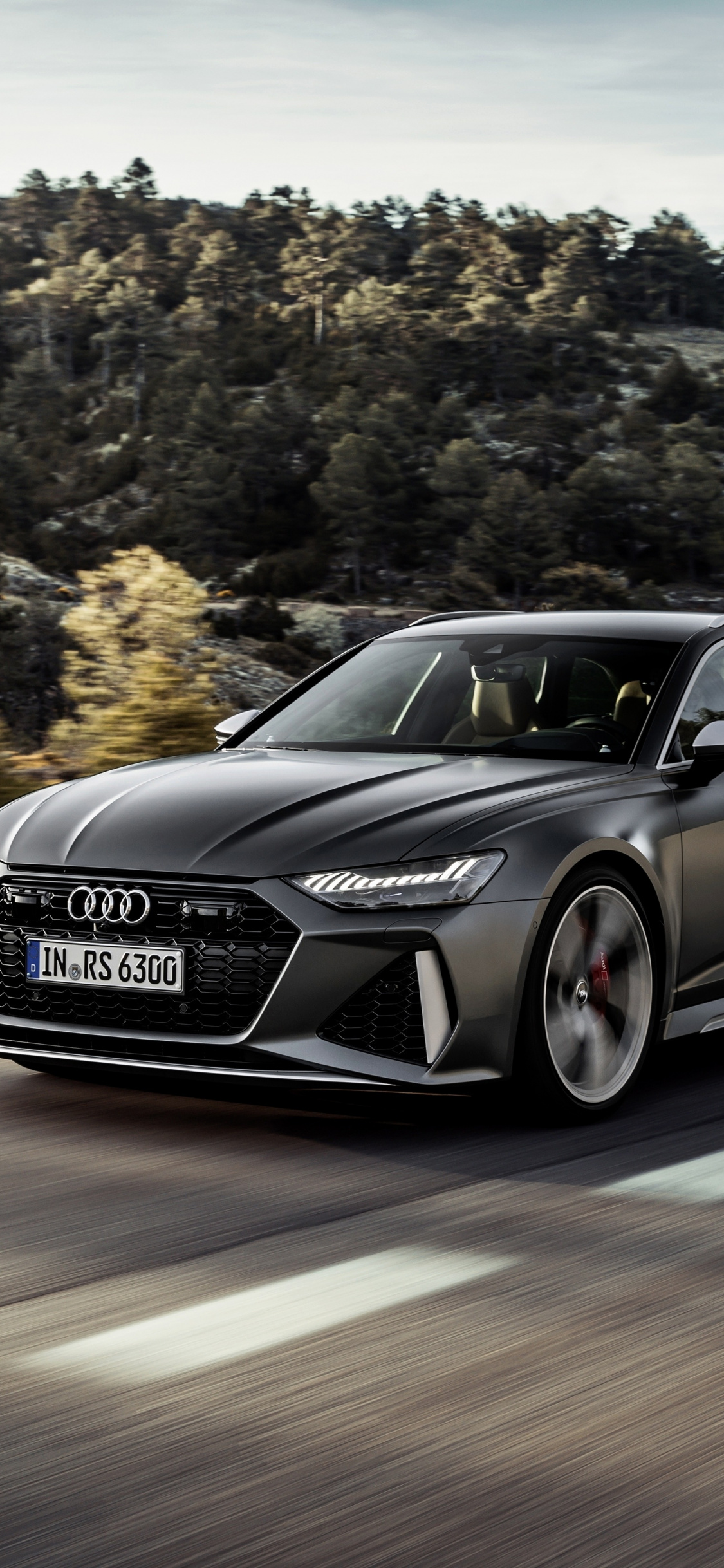 Audi Rs6 Avant, Black Car, Wallpaper