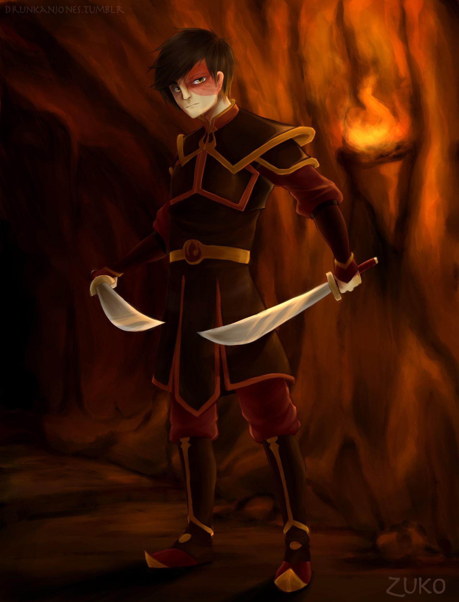 Prince Zuko Wallpaper