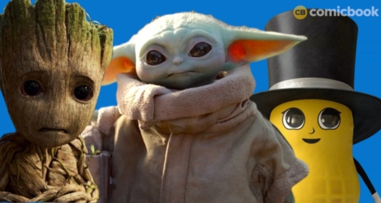 Viral Tweet Pits Newborn Baby Nut Against Baby Yoda and Baby Groot